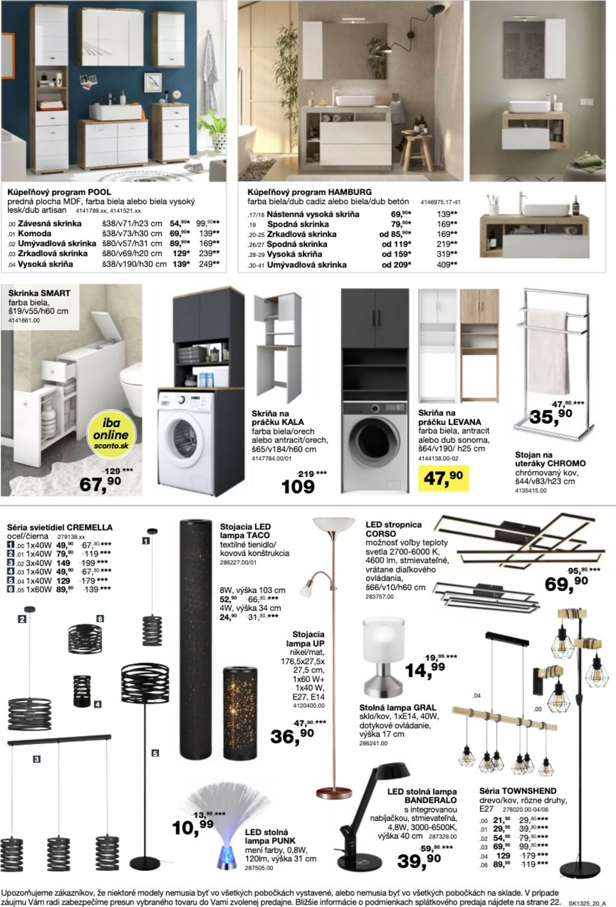 sconto-nabytok - Leták SCONTO nábytok platný od 15.10. do 04.11. - page: 20