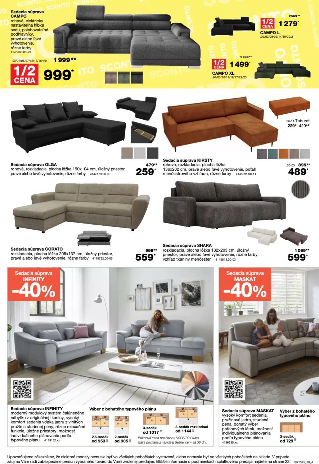 sconto-nabytok - Leták SCONTO nábytok platný od 15.10. do 04.11. - page: 10