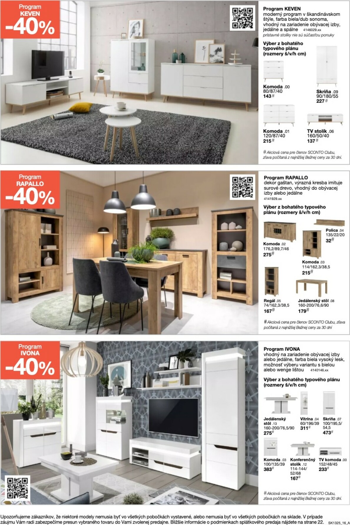 sconto-nabytok - Leták SCONTO nábytok platný od 15.10. do 04.11. - page: 16