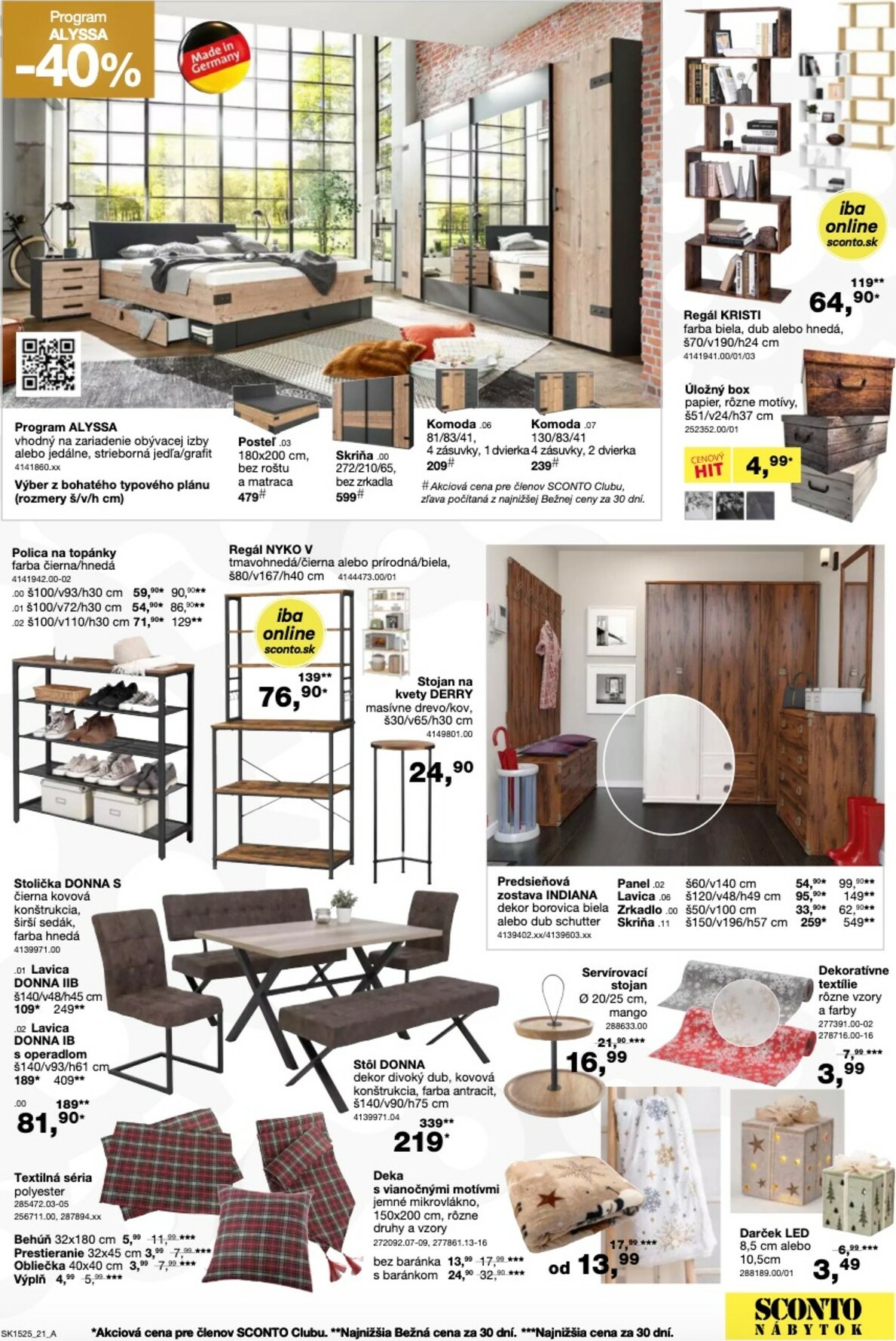 sconto-nabytok - Leták SCONTO nábytok platný od 26.11. do 14.12. - page: 21