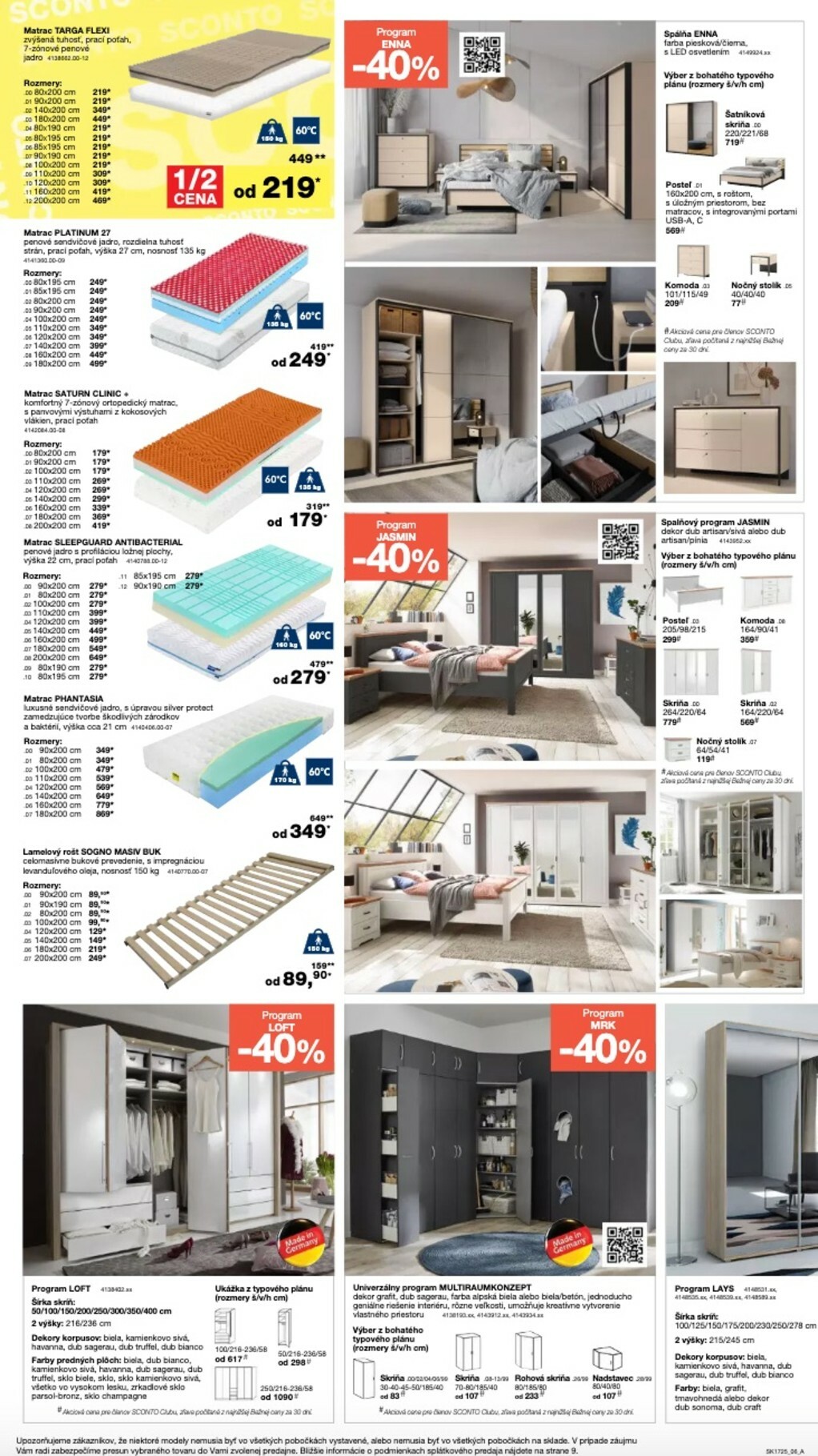 sconto-nabytok - Leták SCONTO nábytok platný od 22.12. do 20.01. - page: 6