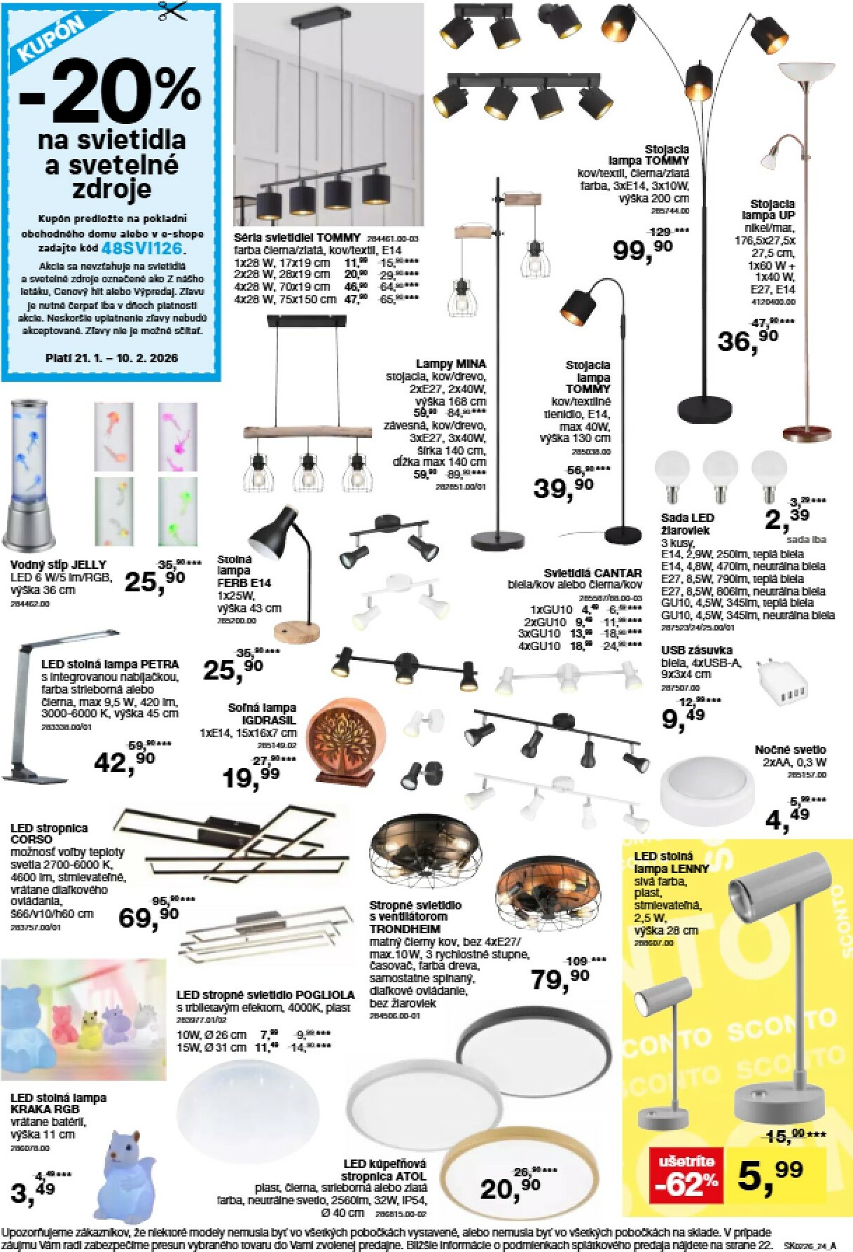 sconto-nabytok - Leták SCONTO nábytok platný od 21.01. do 10.02. - page: 24