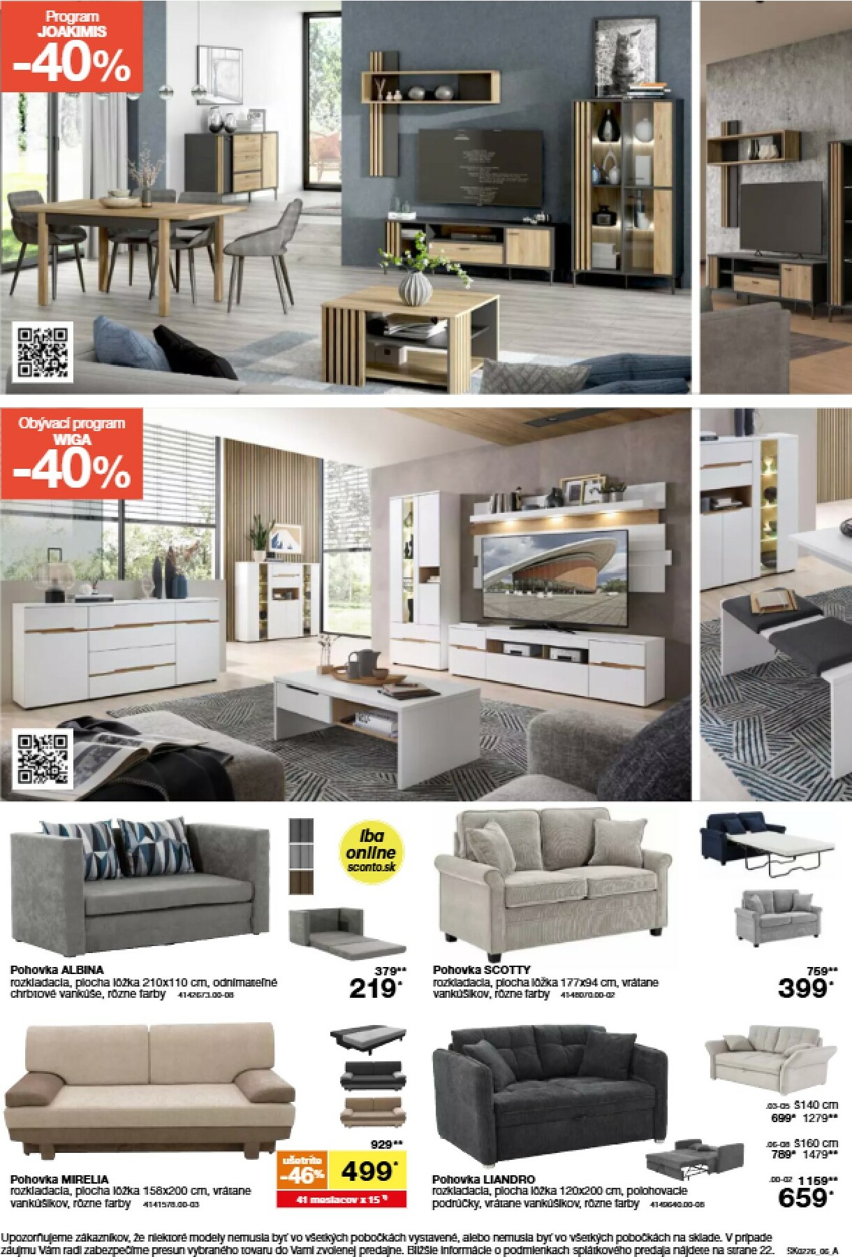sconto-nabytok - Leták SCONTO nábytok platný od 21.01. do 10.02. - page: 6