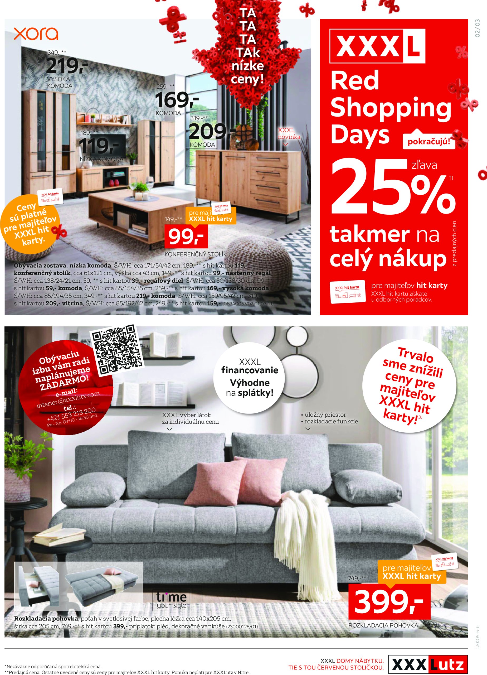 xxxlutz - XXXLutz - Red Shopping Days leták platný od 12.05. - 25.05. - page: 3