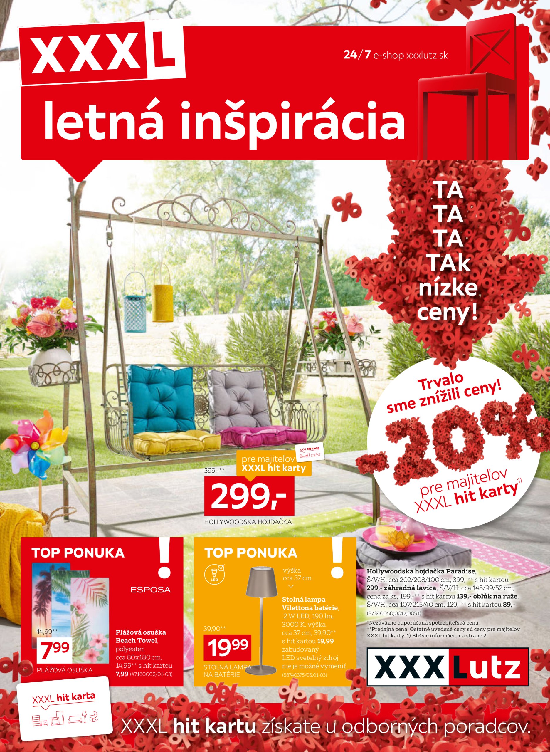 xxxlutz - Leták XXXLutz - Letná inšpirácia platný od 02.06. do 30.06.