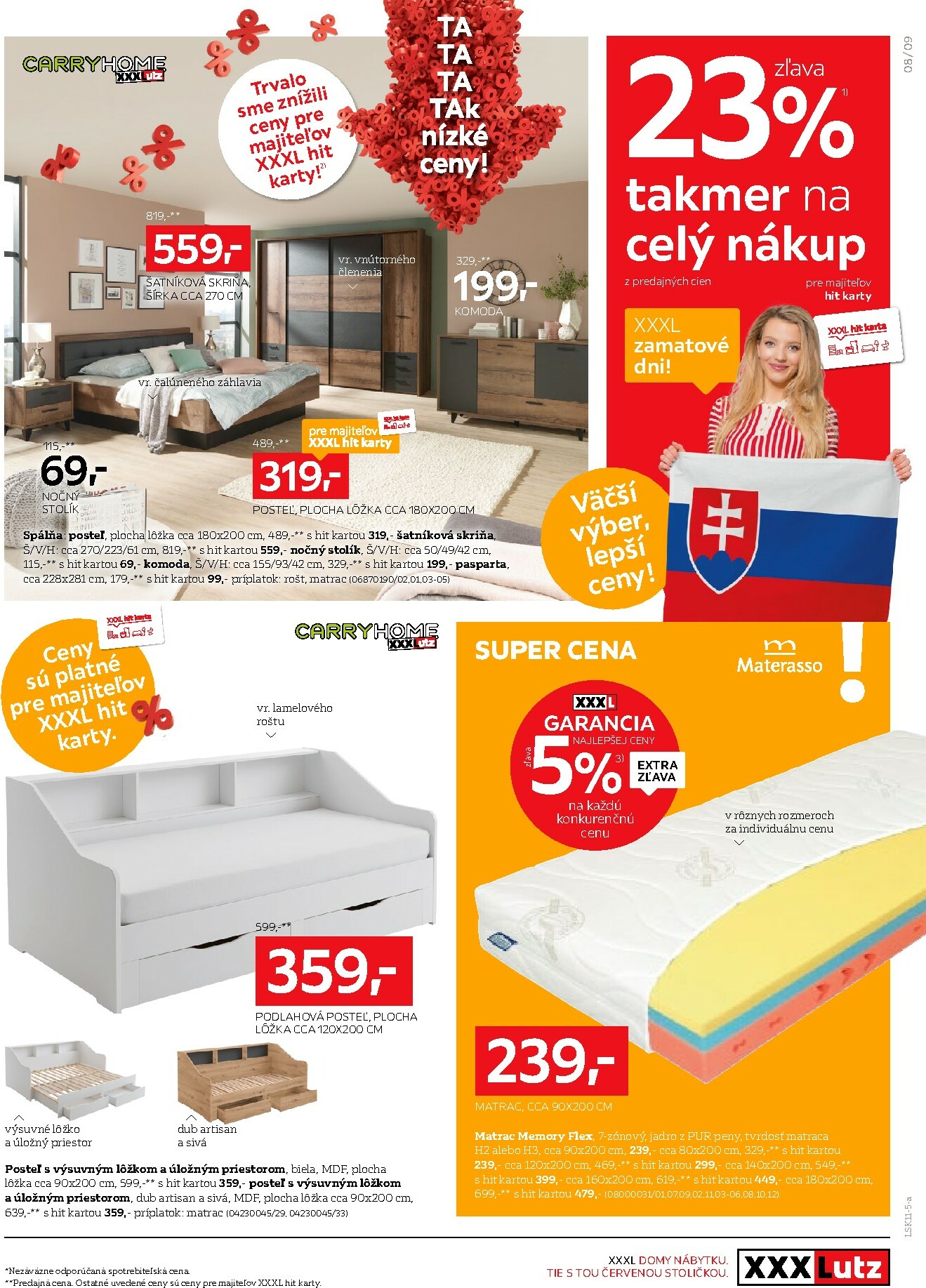 xxxlutz - Leták XXXLutz - Zľava 23 % na takmer celý nakup platný od 03.11. do 16.11. - page: 9