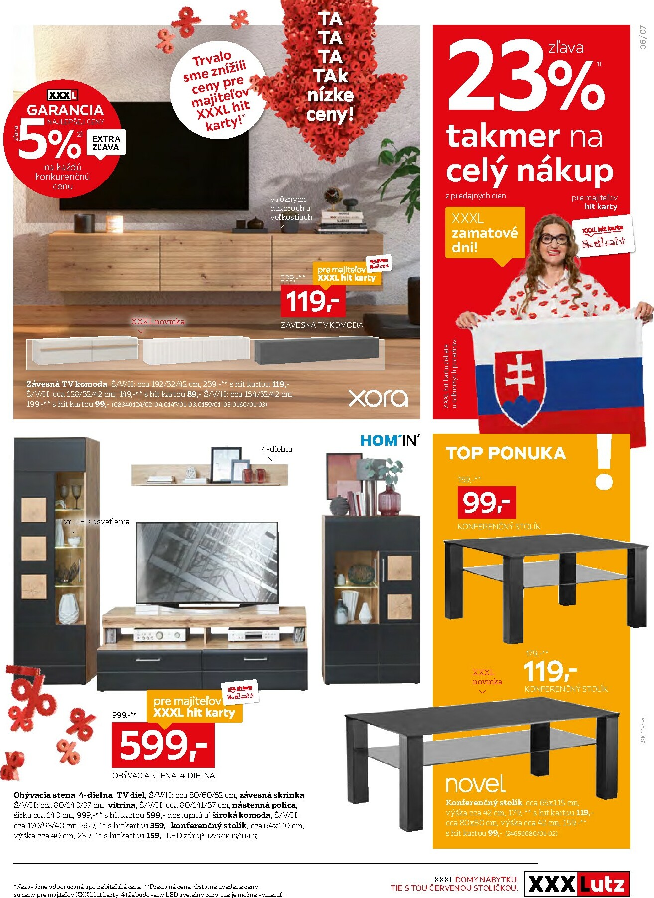 xxxlutz - Leták XXXLutz - Zľava 23 % na takmer celý nakup platný od 03.11. do 16.11. - page: 7