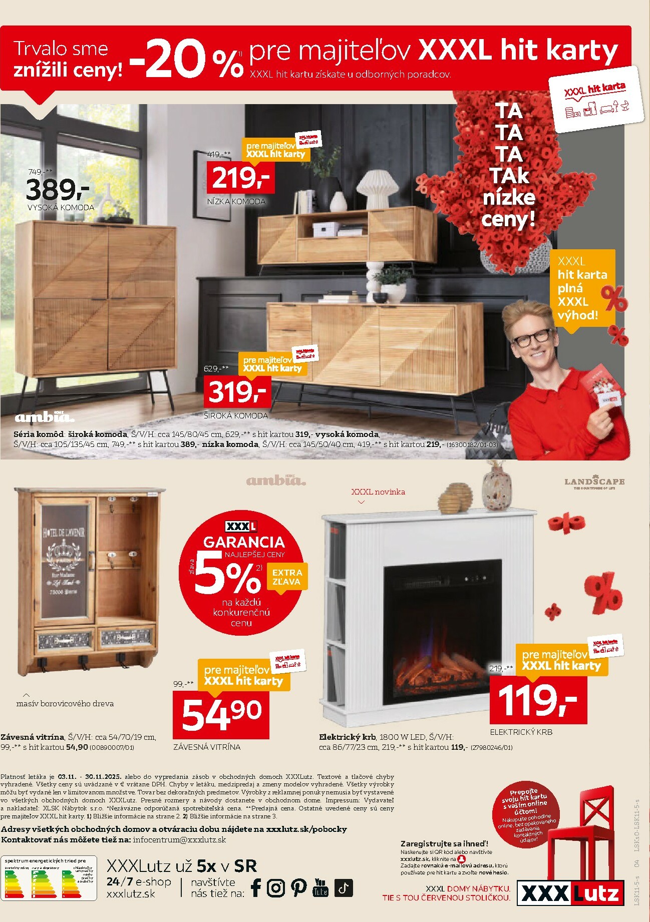 xxxlutz - Leták XXXLutz - Moderné jedálne platný od 03.11. do 30.11. - page: 4