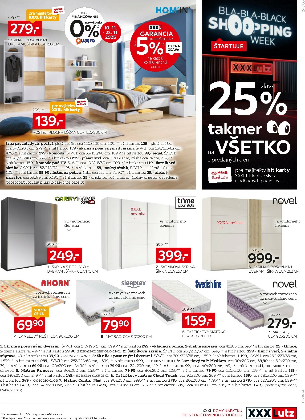 xxxlutz - Leták XXXLutz - Black Shopping Week platný od 10.11. do 23.11. - page: 5