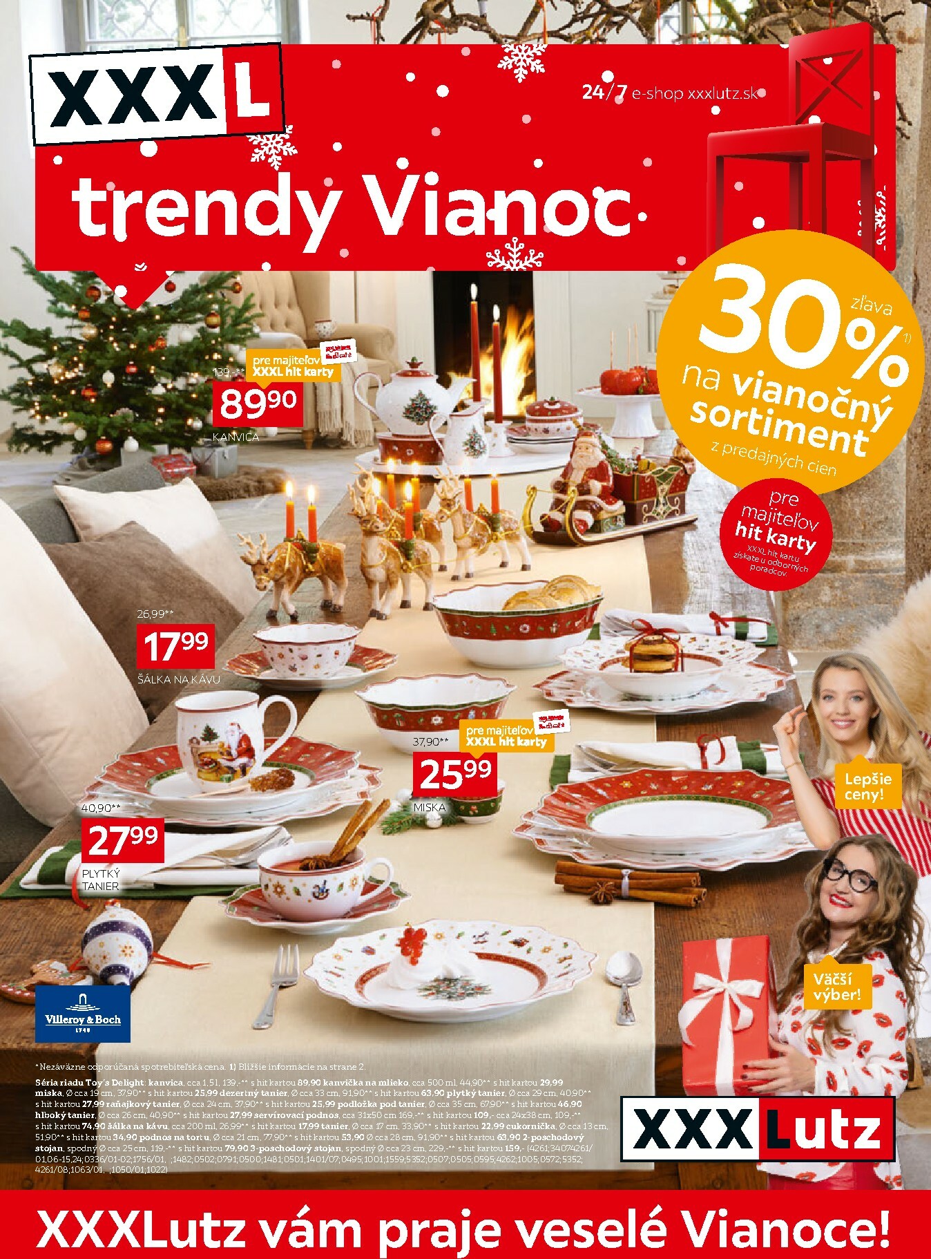 xxxlutz - Leták XXXLutz - Zľava 30% na takmer všetko platný od 24.11. do 07.12. - page: 13