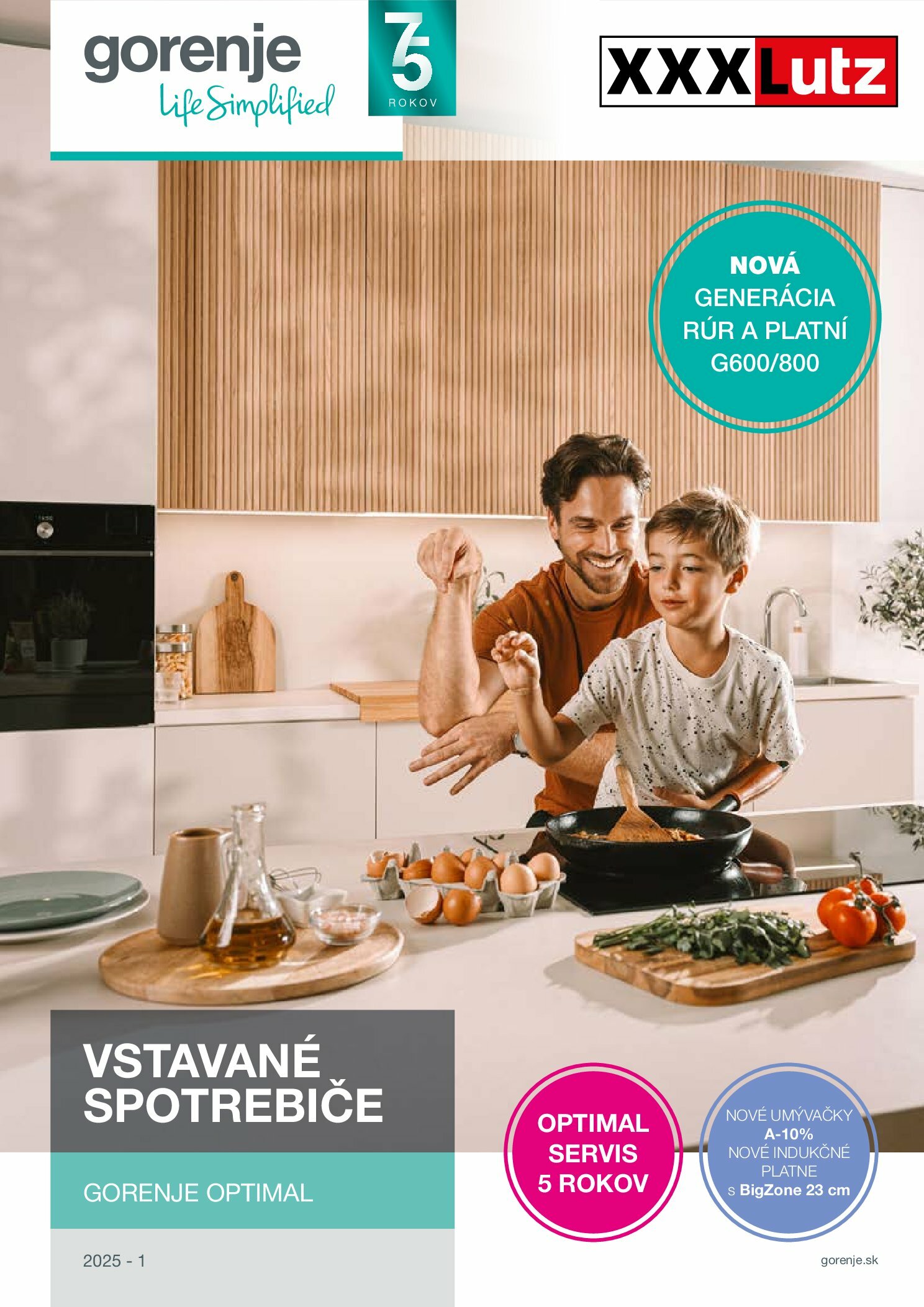 xxxlutz - Leták XXXLutz - Katalóg Gorenje 2025 platný od 01.02. do 31.12.