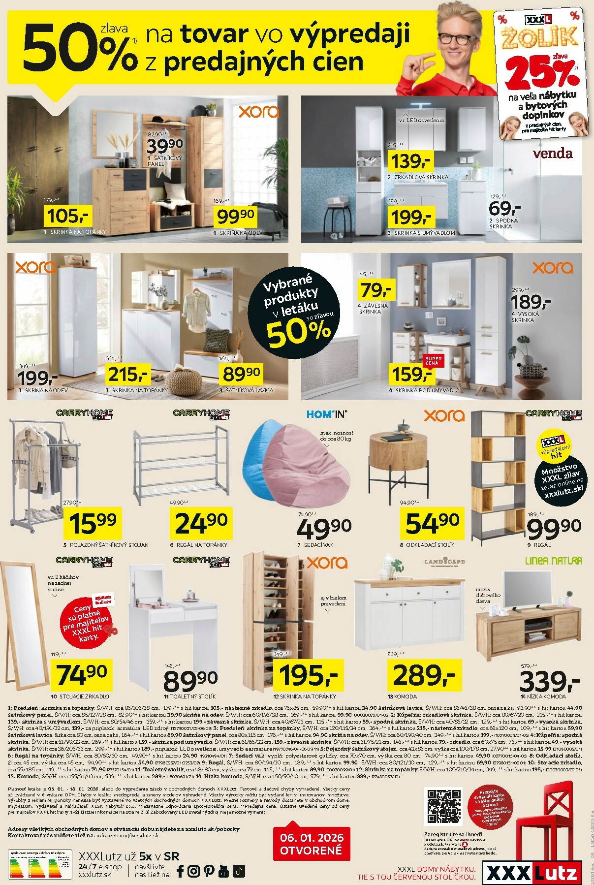 xxxlutz - Leták XXXLutz - Výpredaj platný od 05.01. do 18.01. - page: 8