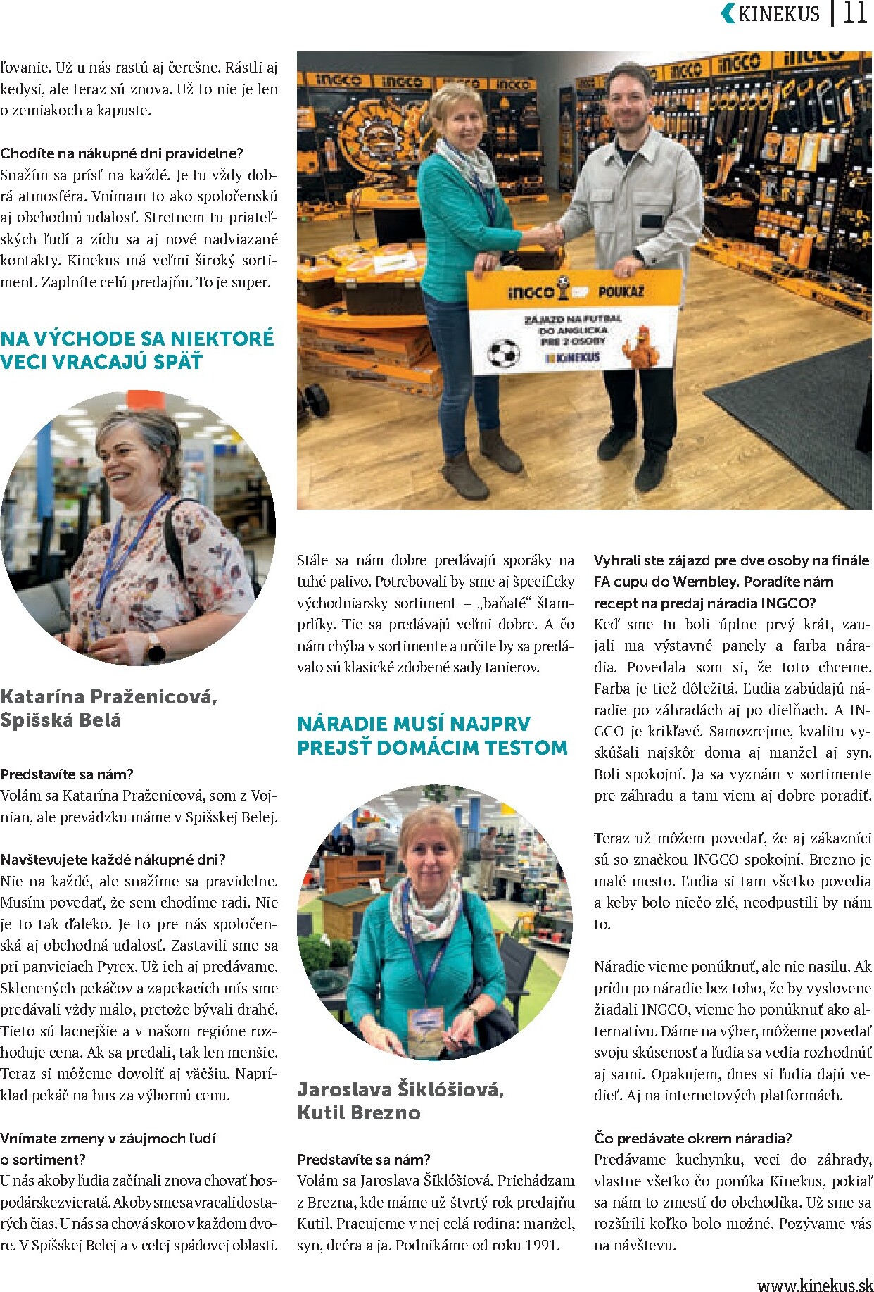 kinekus - Aktuálny Kinekus - Magazin Léto leták od štvrtka, 11.06.2026 do pondelka, 31.08.2026 - page: 11