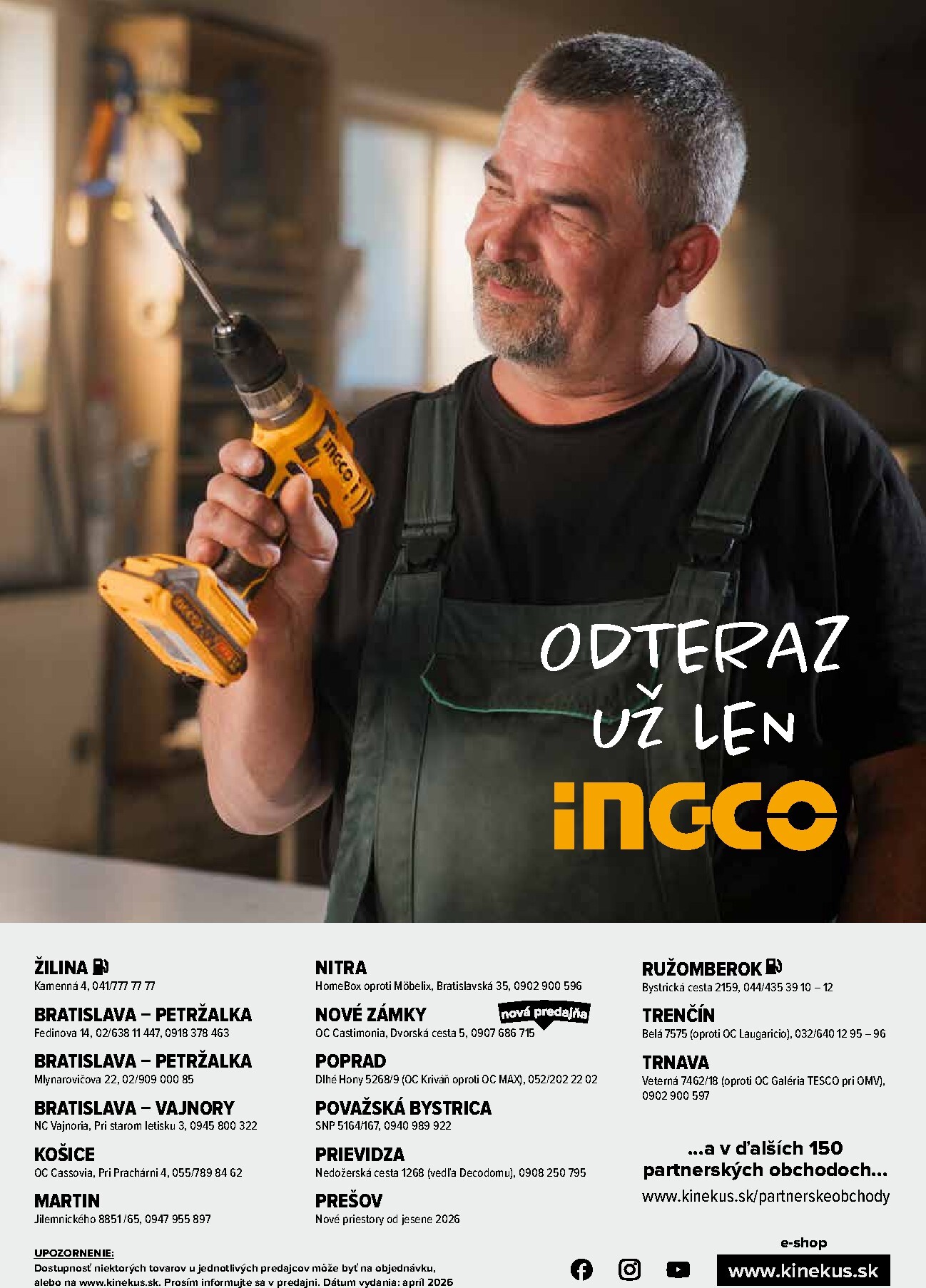 kinekus - Aktuálny Kinekus - Katalog Ingco 2026 leták od štvrtka, 11.06.2026 do štvrtka, 31.12.2026 - page: 88