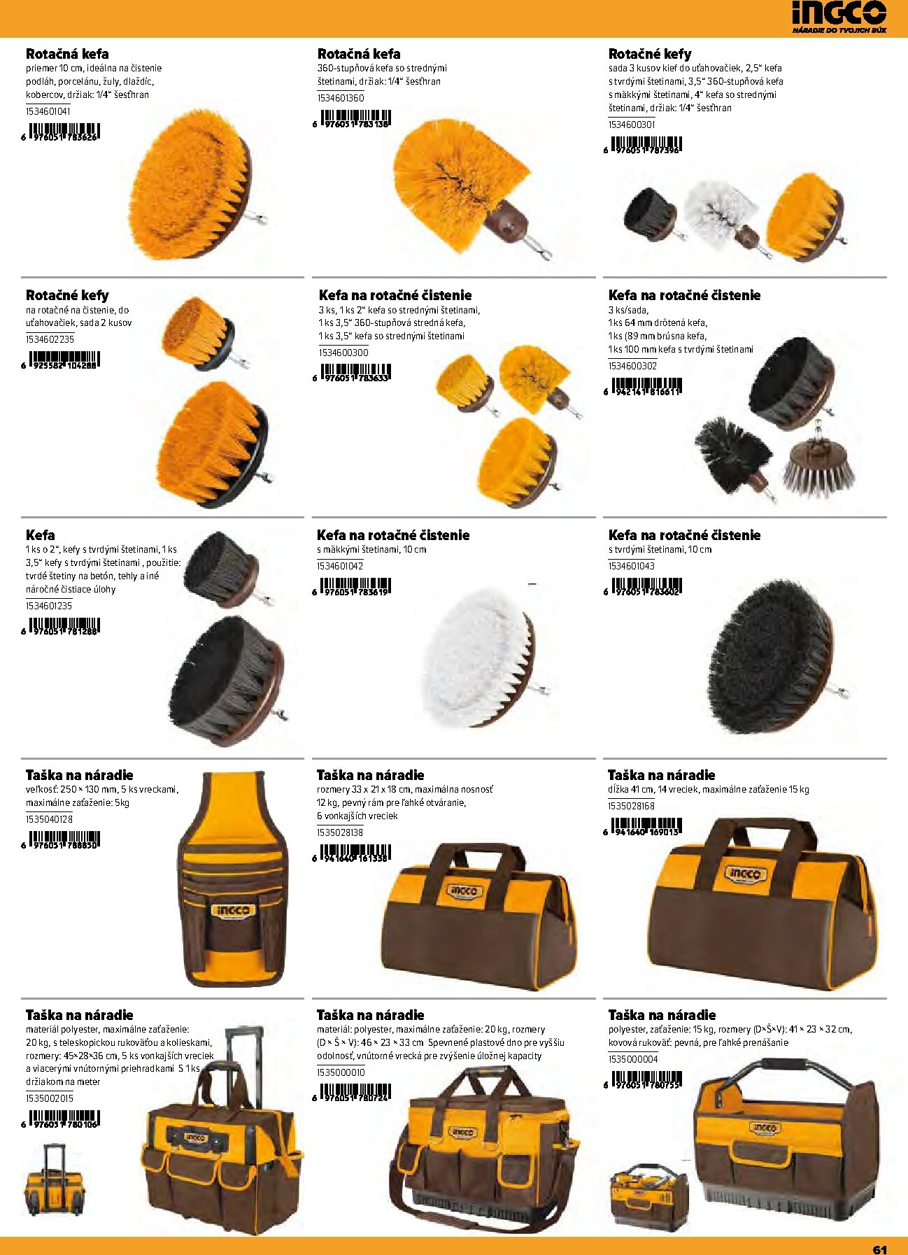 kinekus - Aktuálny Kinekus - Katalog Ingco 2026 leták od štvrtka, 11.06.2026 do štvrtka, 31.12.2026 - page: 61