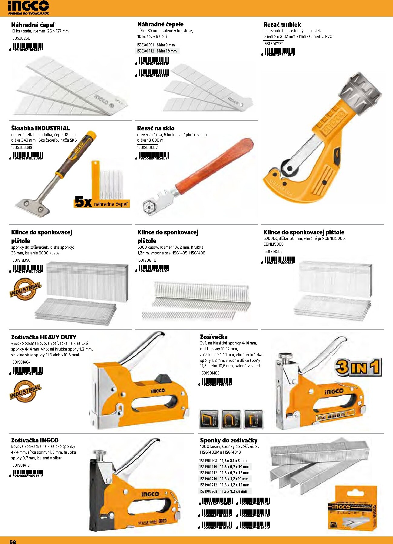 kinekus - Aktuálny Kinekus - Katalog Ingco 2026 leták od štvrtka, 11.06.2026 do štvrtka, 31.12.2026 - page: 58