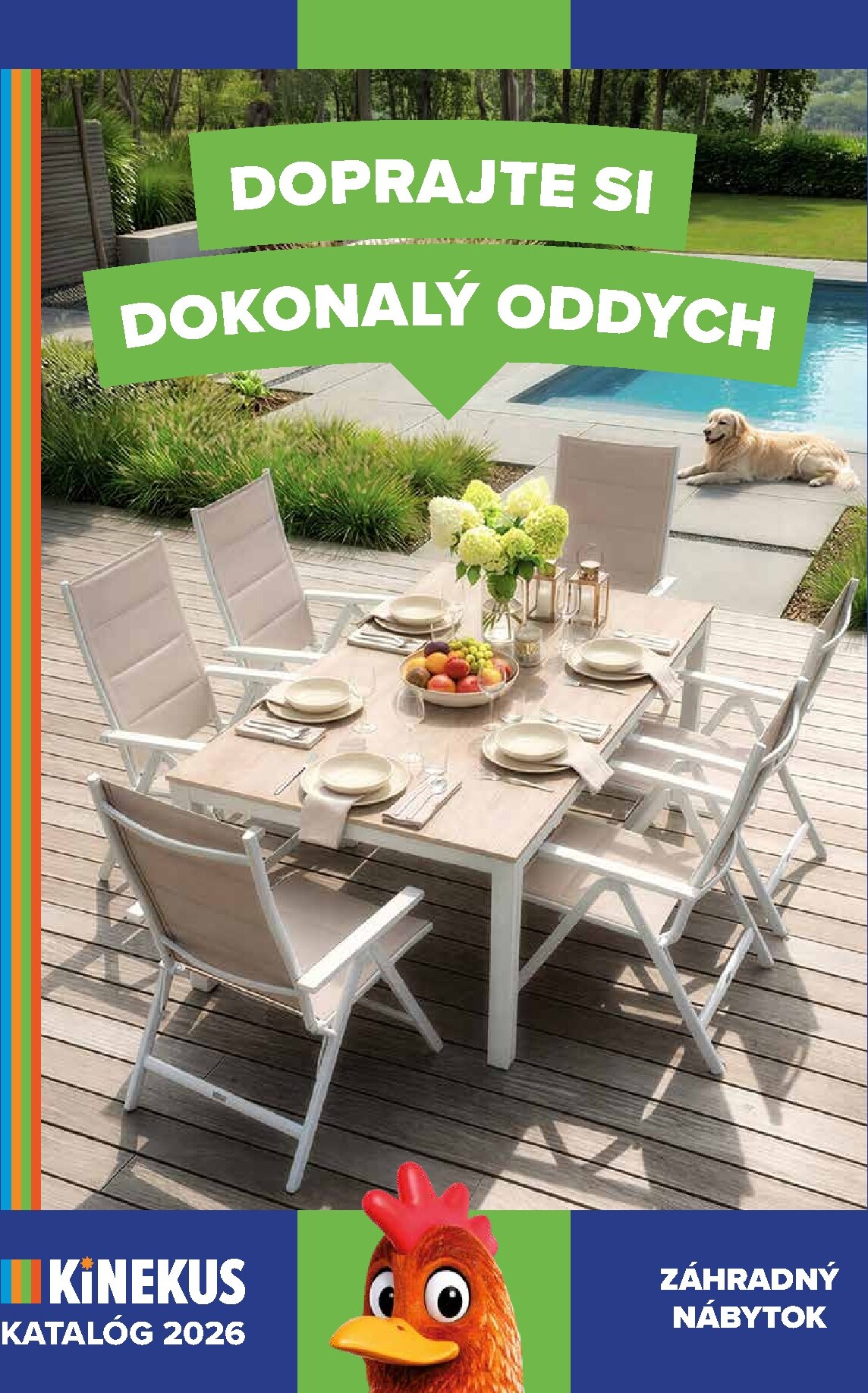 kinekus - Aktuálny Kinekus - Katalog Záhradný Nábytok 2026 leták od štvrtka, 11.06.2026 do štvrtka, 31.12.2026 - page: 1