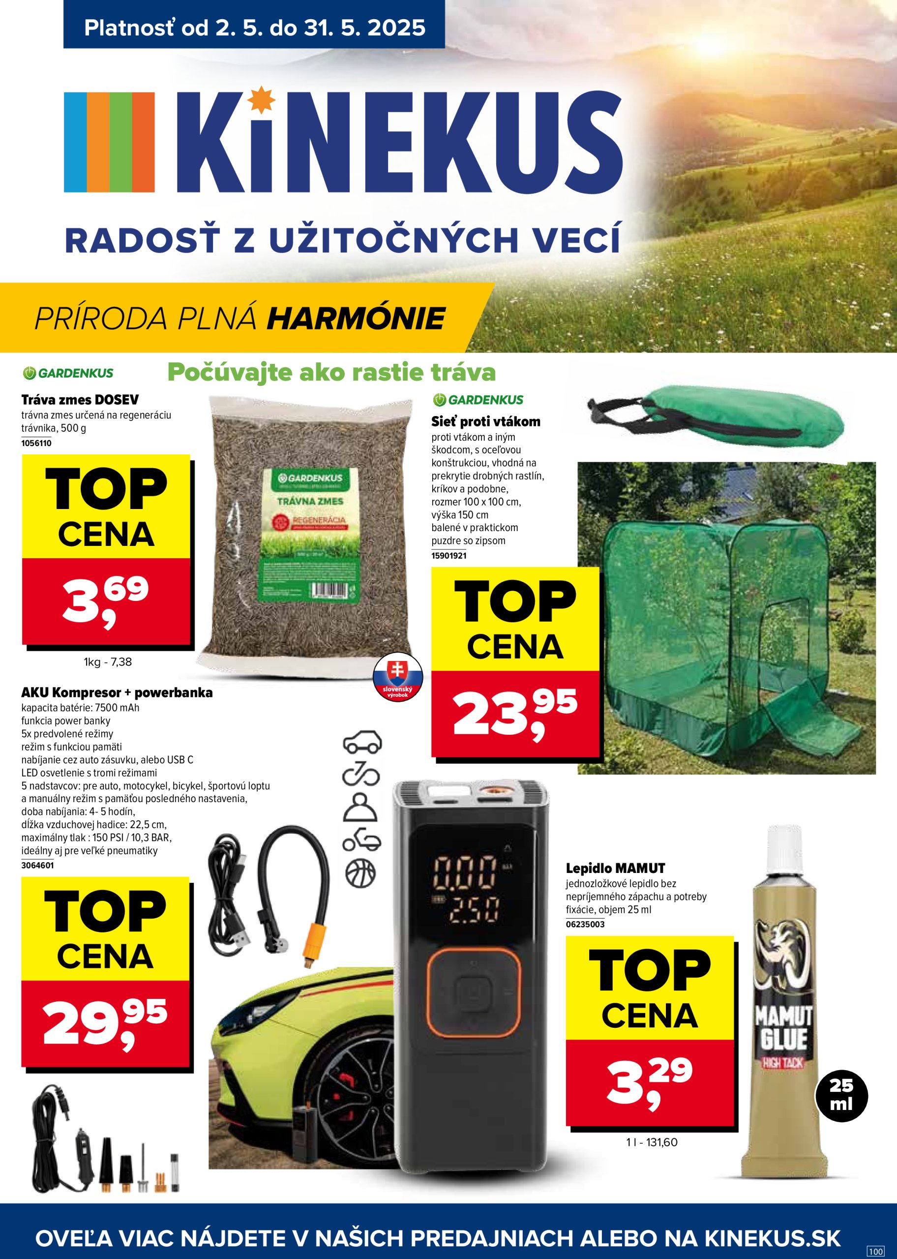 kinekus - Kinekus leták platný od 02.05. - 31.05.