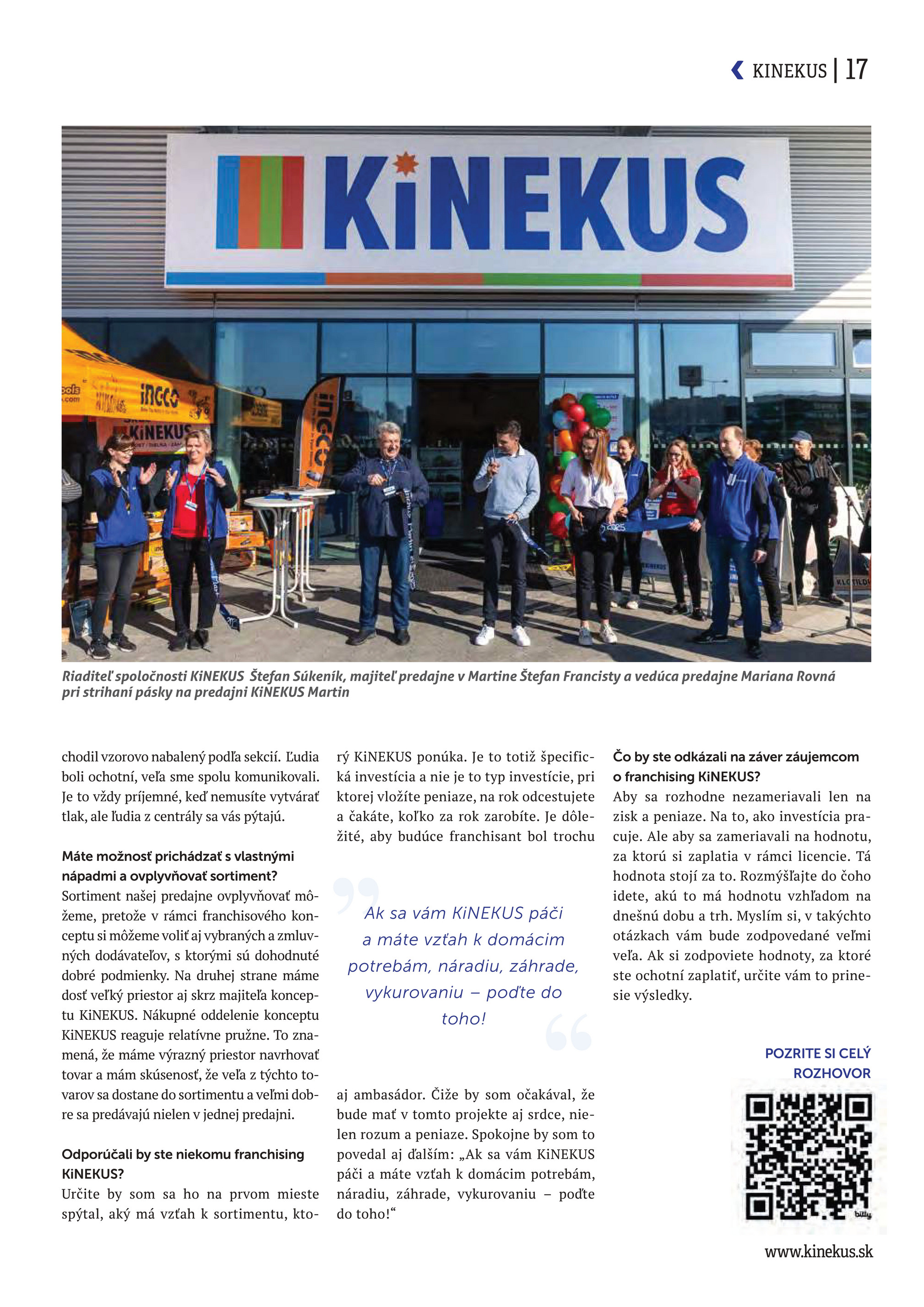 kinekus - Leták Kinekus - K-magazín LETO 2025 platný od 11.06. do 31.08. - page: 17