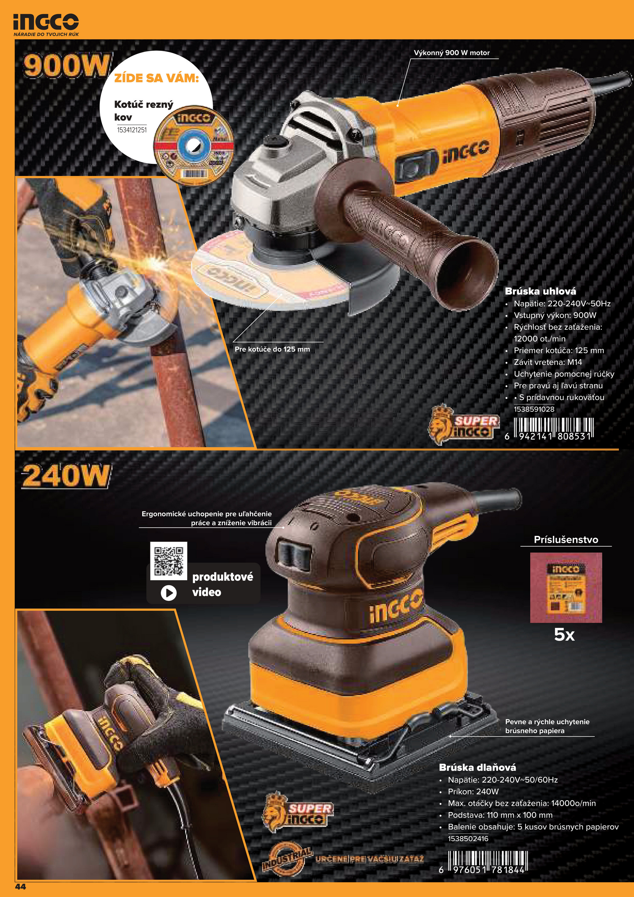 kinekus - Leták Kinekus - Katalóg INGCO 2025 platný od 06.11. do 01.01. - page: 44