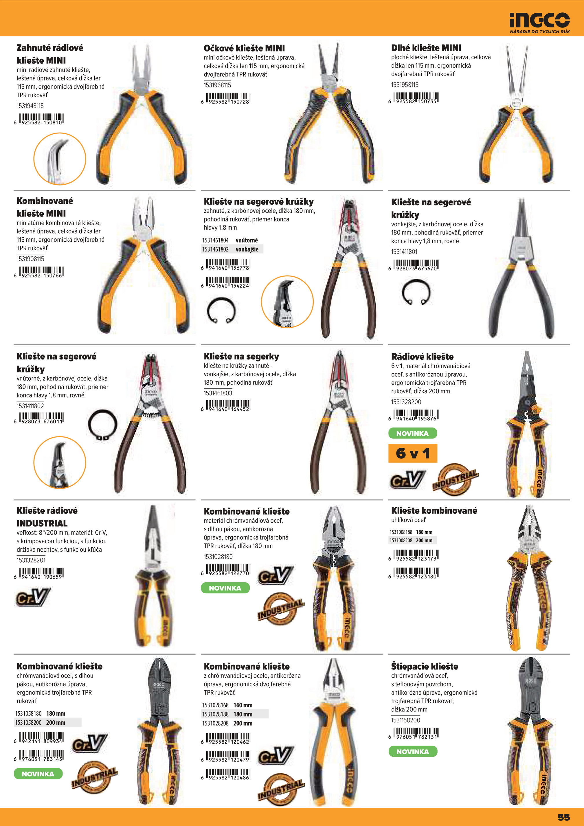 kinekus - Leták Kinekus - Katalóg INGCO 2025 platný od 06.11. do 01.01. - page: 55