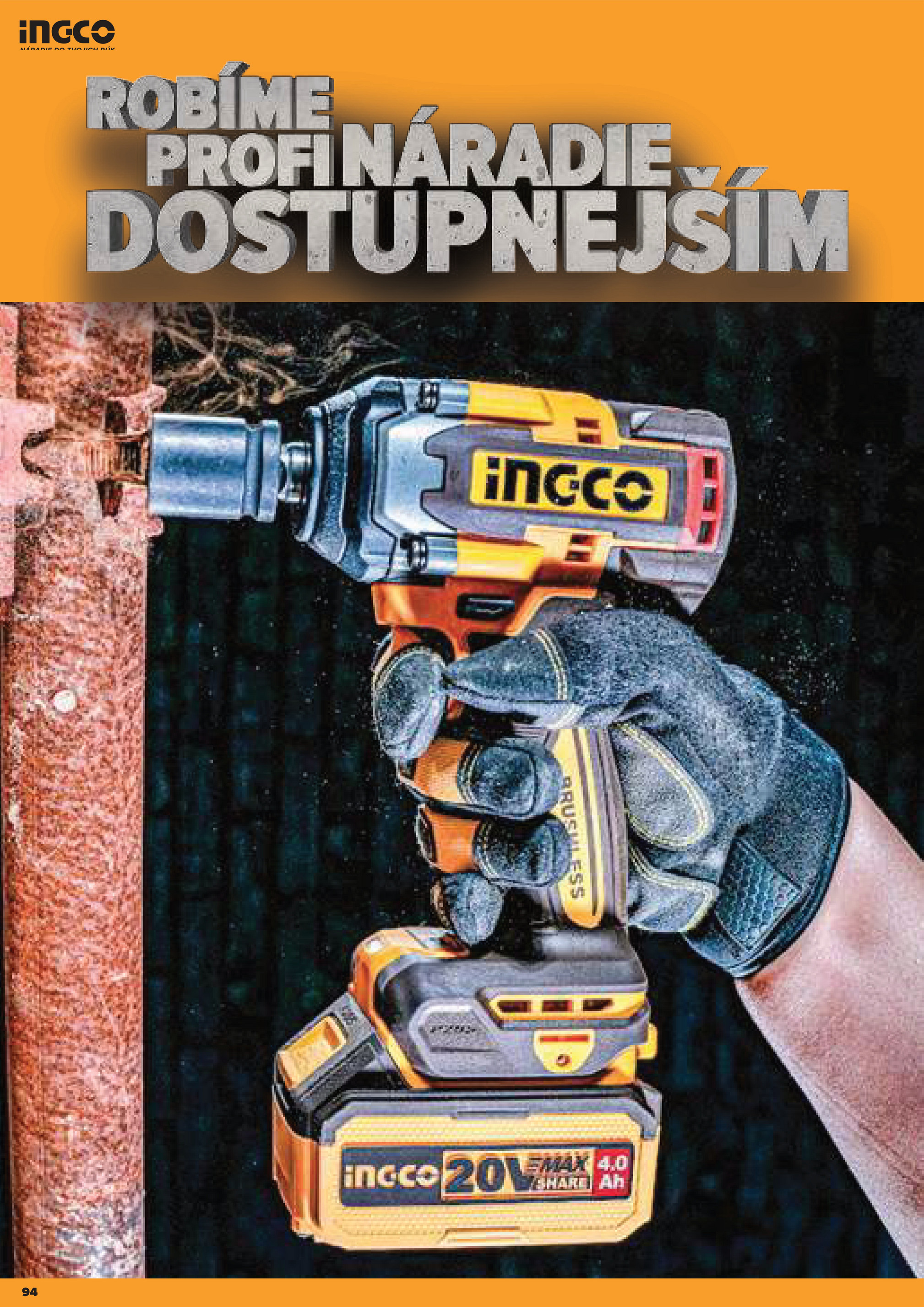 kinekus - Leták Kinekus - Katalóg INGCO 2025 platný od 06.11. do 01.01. - page: 94