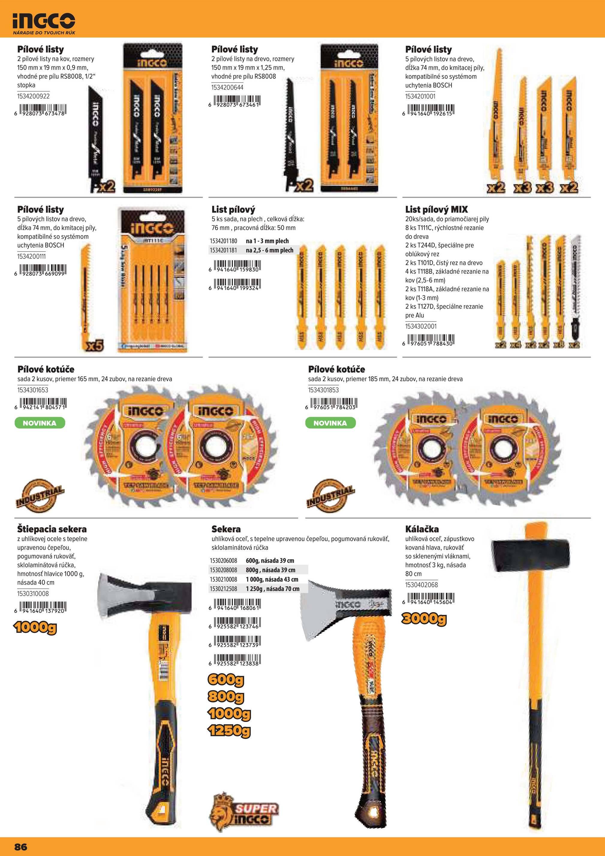 kinekus - Leták Kinekus - Katalóg INGCO 2025 platný od 06.11. do 01.01. - page: 86