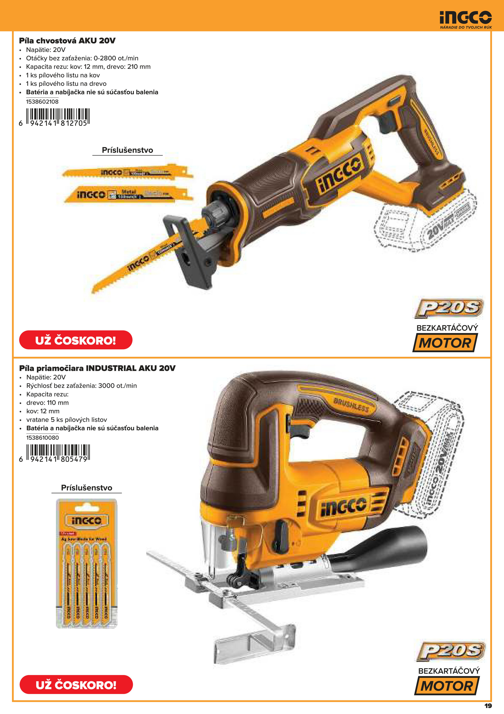 kinekus - Leták Kinekus - Katalóg INGCO 2025 platný od 06.11. do 01.01. - page: 19