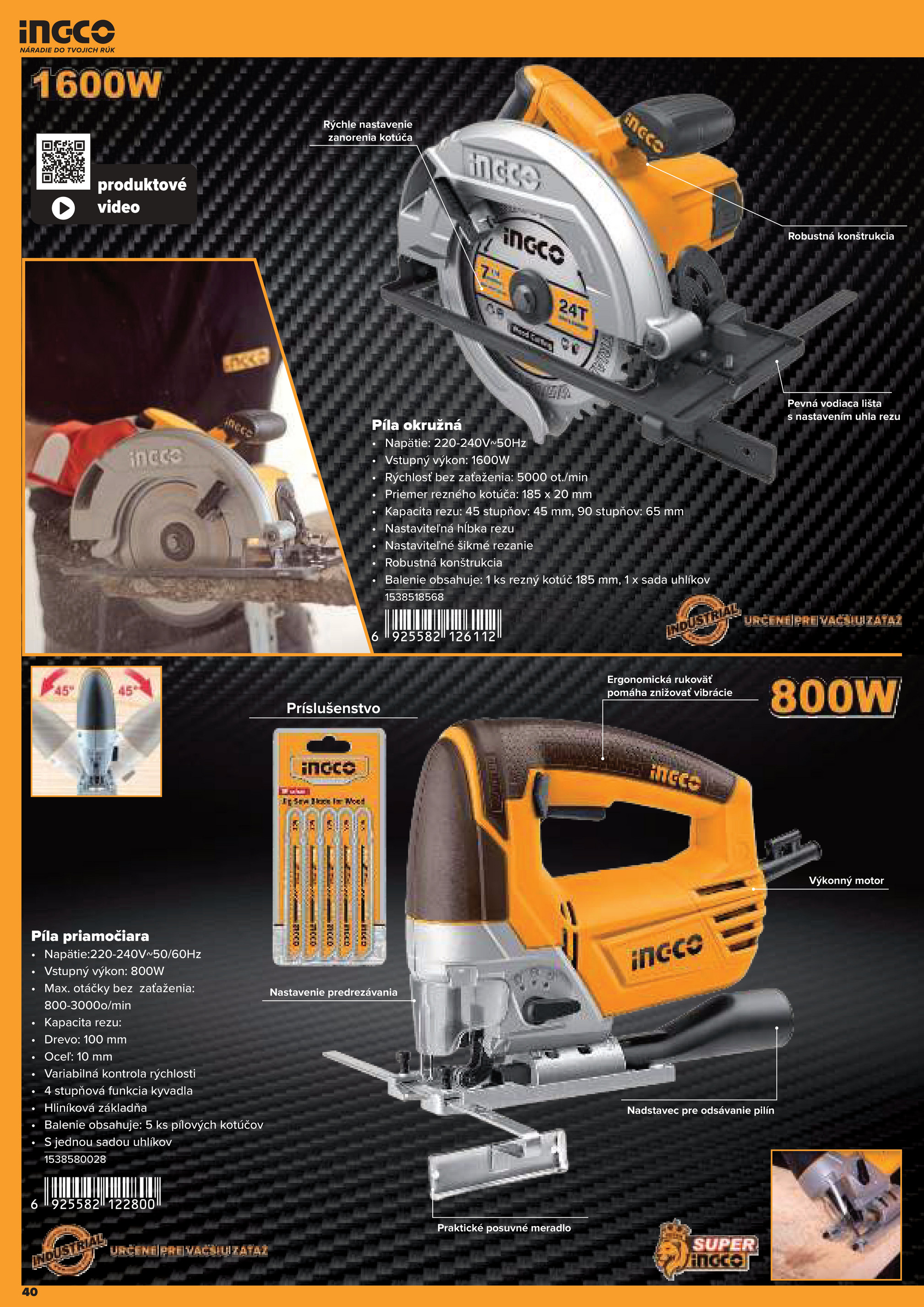 kinekus - Leták Kinekus - Katalóg INGCO 2025 platný od 06.11. do 01.01. - page: 40