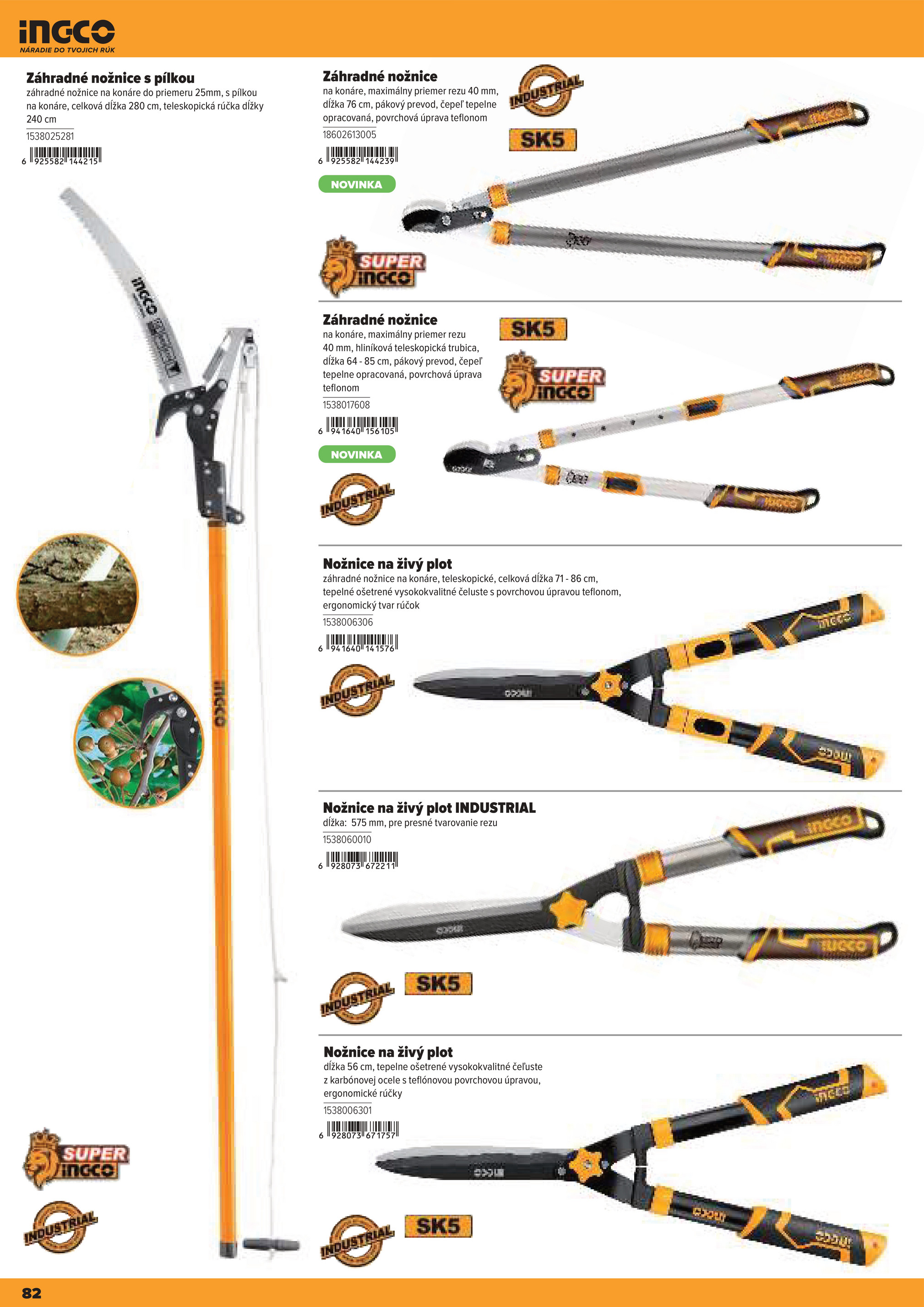 kinekus - Leták Kinekus - Katalóg INGCO 2025 platný od 06.11. do 01.01. - page: 82