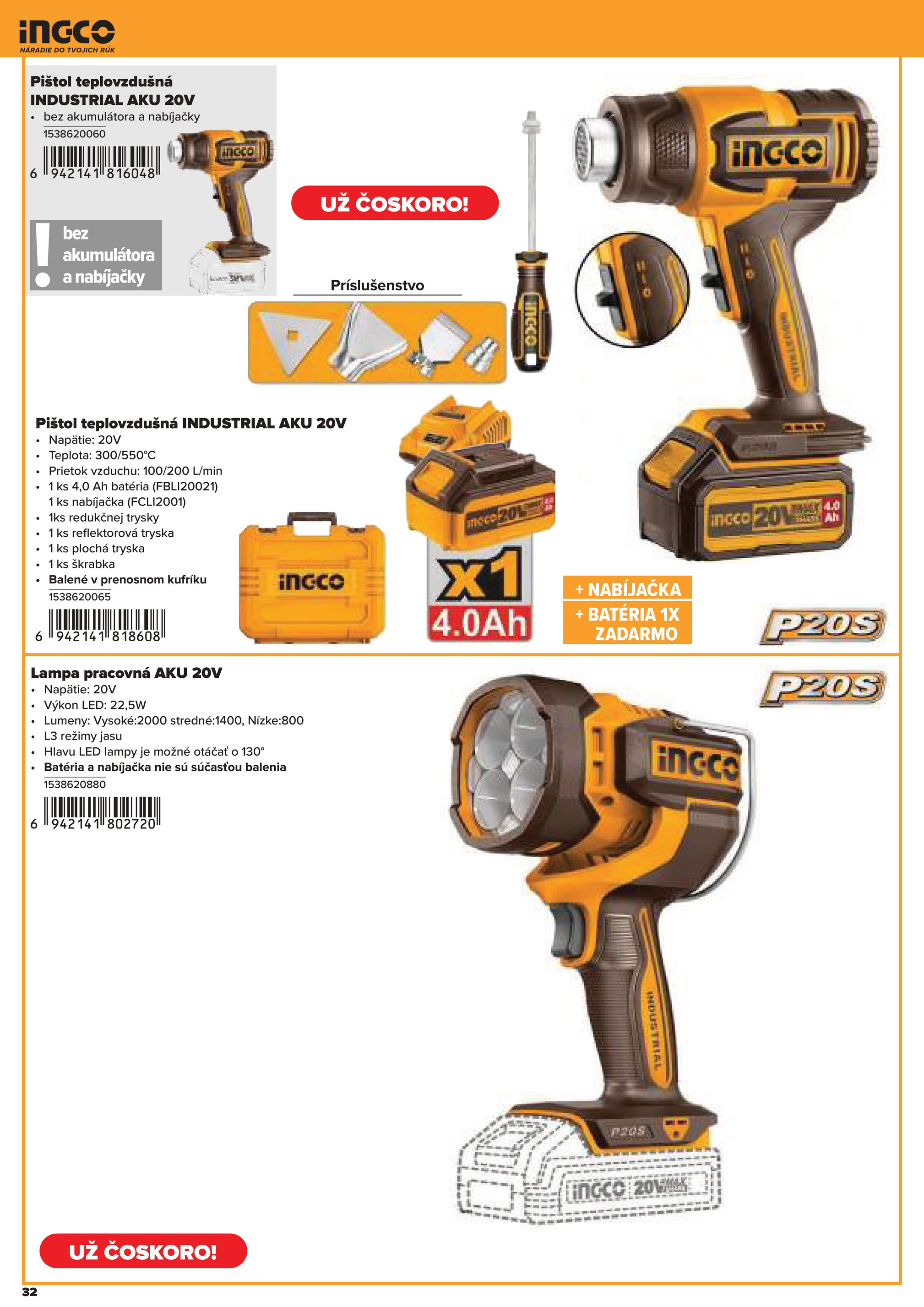 kinekus - Leták Kinekus - Katalóg INGCO 2025 platný od 06.11. do 01.01. - page: 32