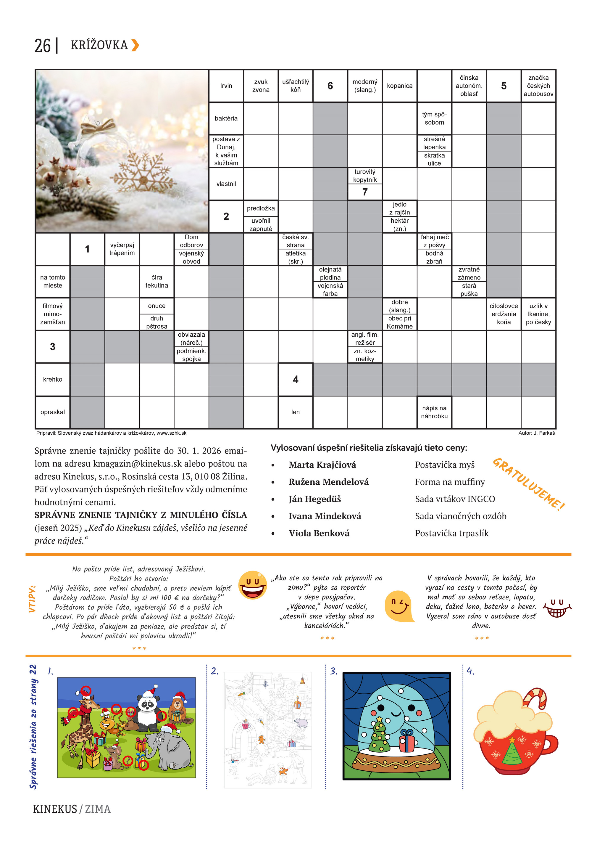 kinekus - Leták Kinekus - K-Magazín Zima 2025 platný od 27.11. do 31.12. - page: 26
