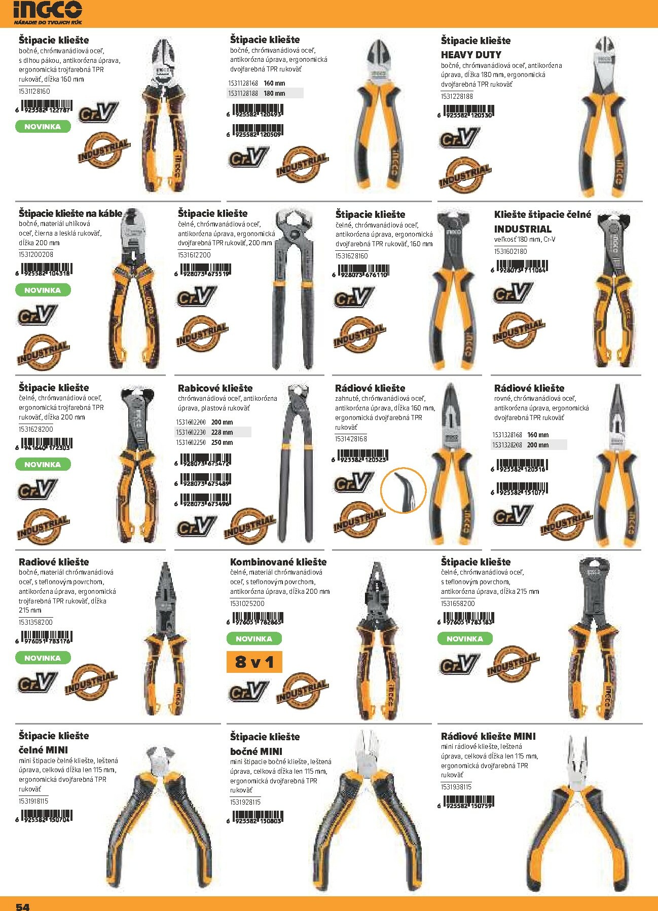kinekus - Leták Kinekus - Katalóg Ingco platný od 11.01. do 31.12. - page: 54