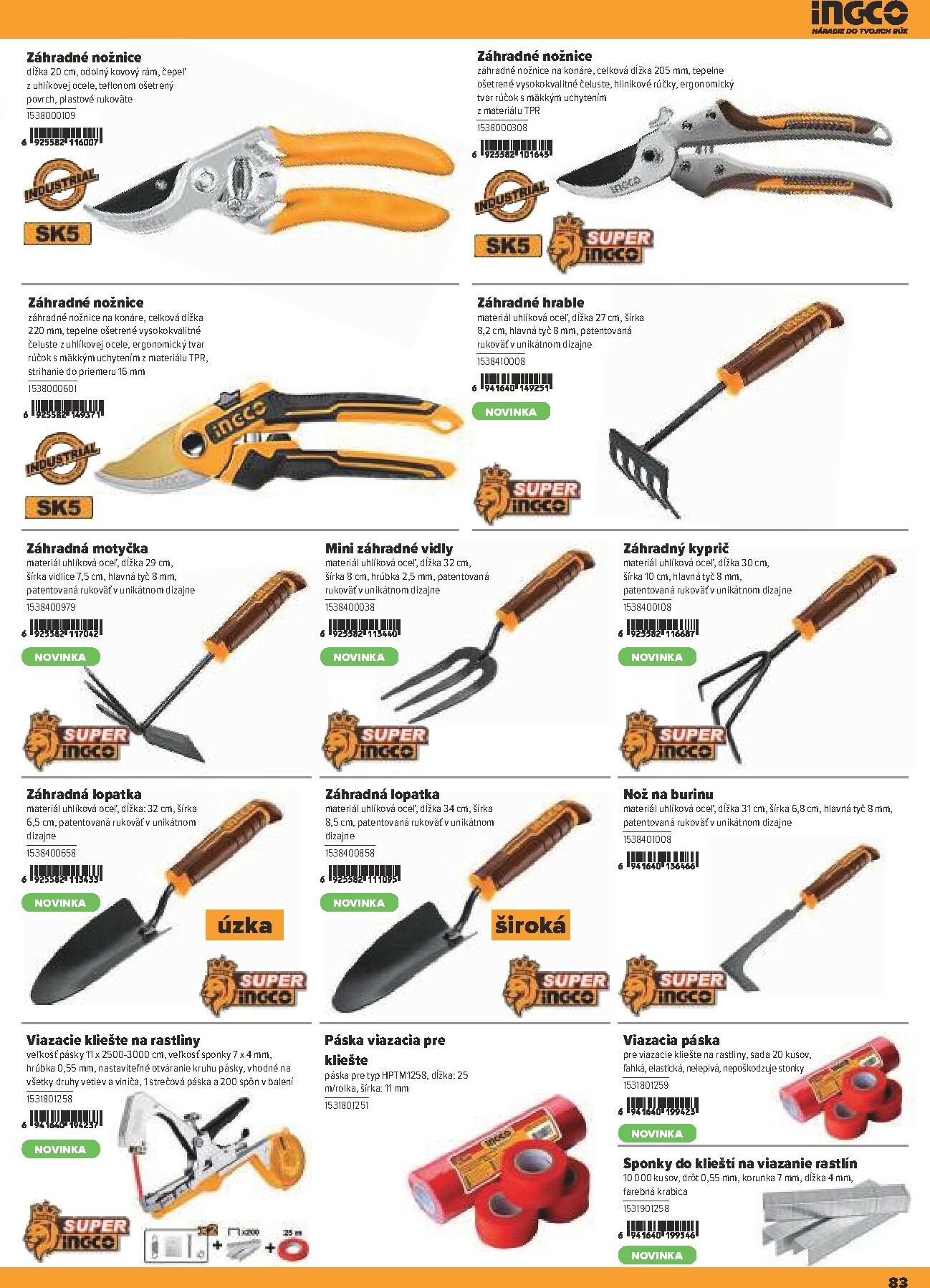 kinekus - Leták Kinekus - Katalóg Ingco platný od 11.01. do 31.12. - page: 83