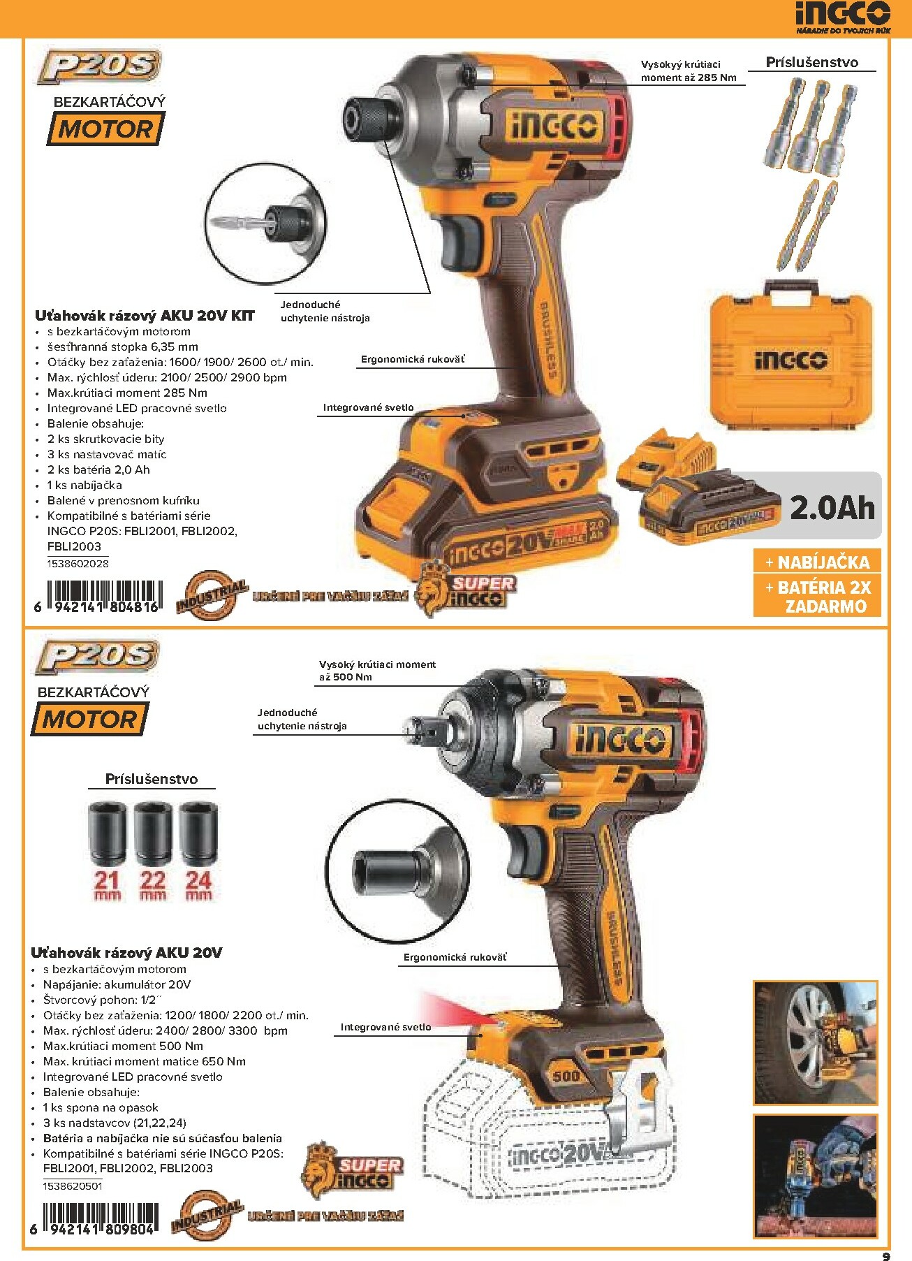 kinekus - Leták Kinekus - Katalóg Ingco platný od 11.01. do 31.12. - page: 9