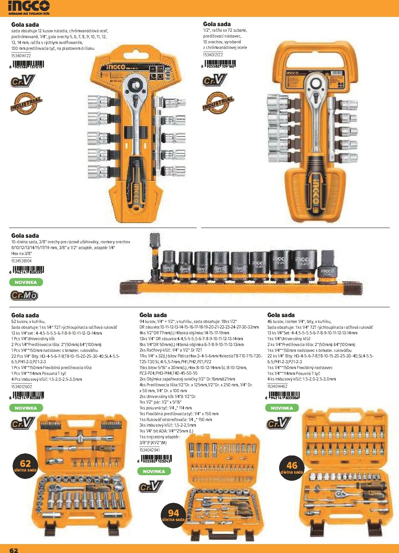kinekus - Leták Kinekus - Katalóg Ingco platný od 11.01. do 31.12. - page: 62