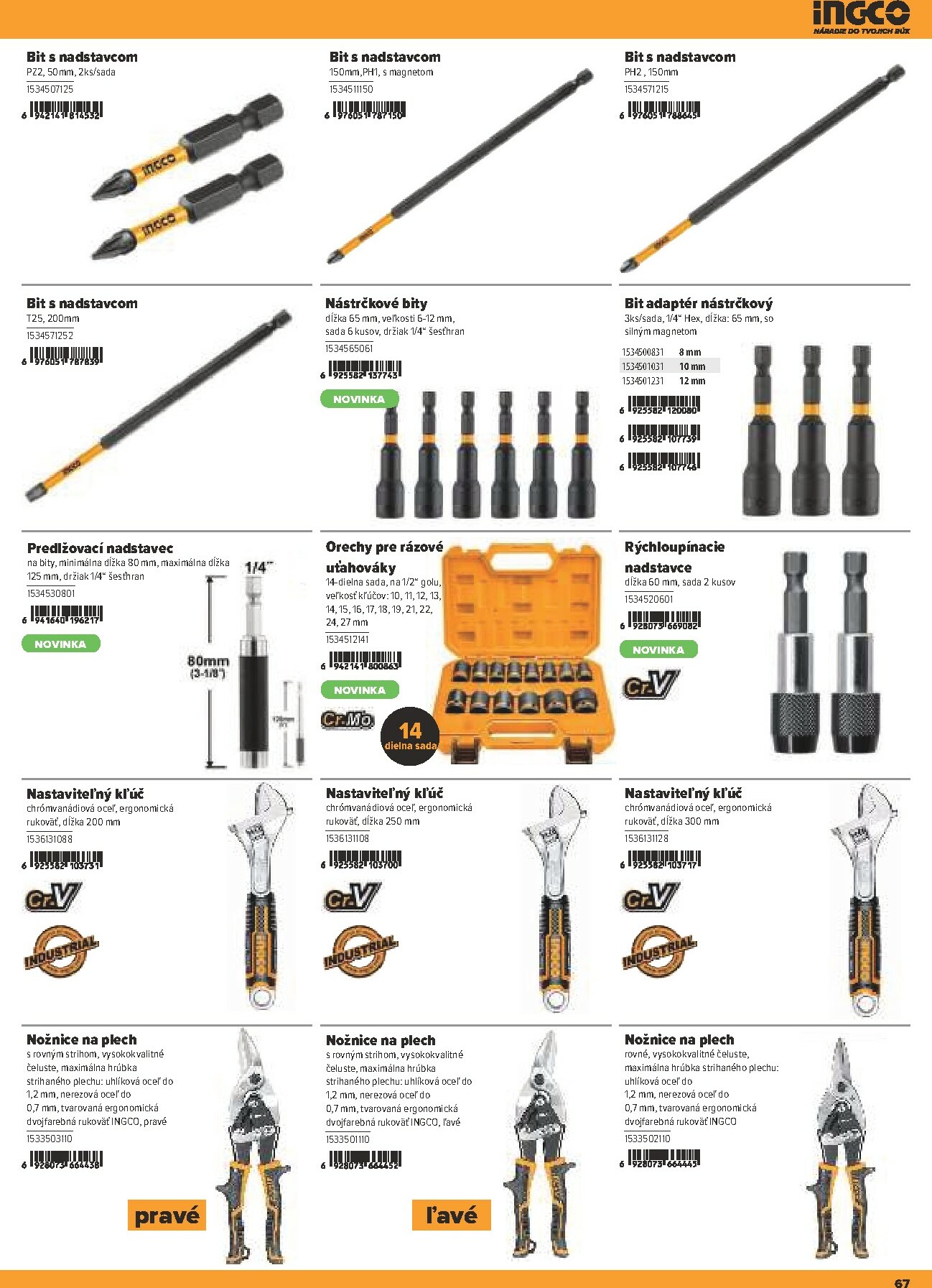 kinekus - Leták Kinekus - Katalóg Ingco platný od 11.01. do 31.12. - page: 67
