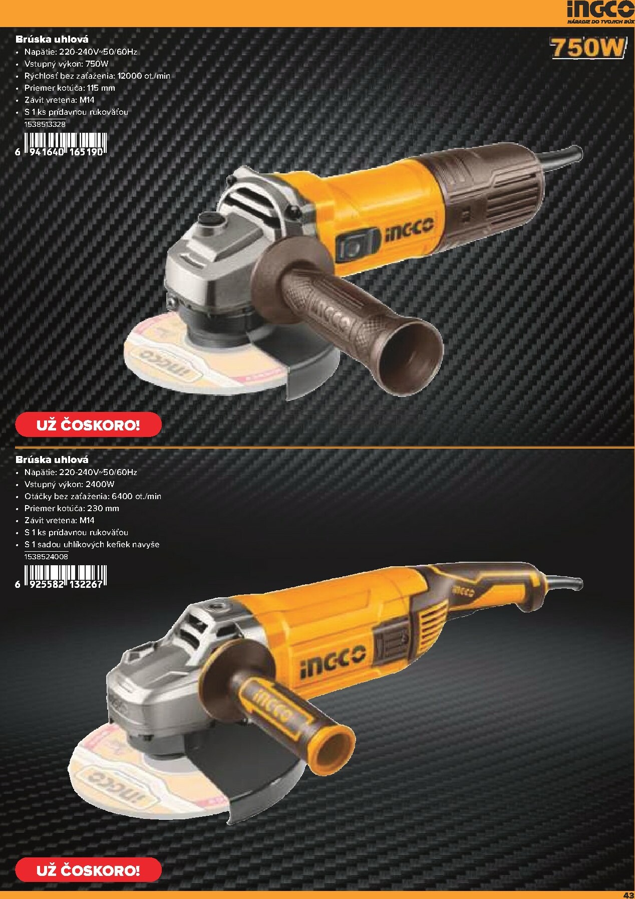 kinekus - Leták Kinekus - Katalóg Ingco platný od 11.01. do 31.12. - page: 43
