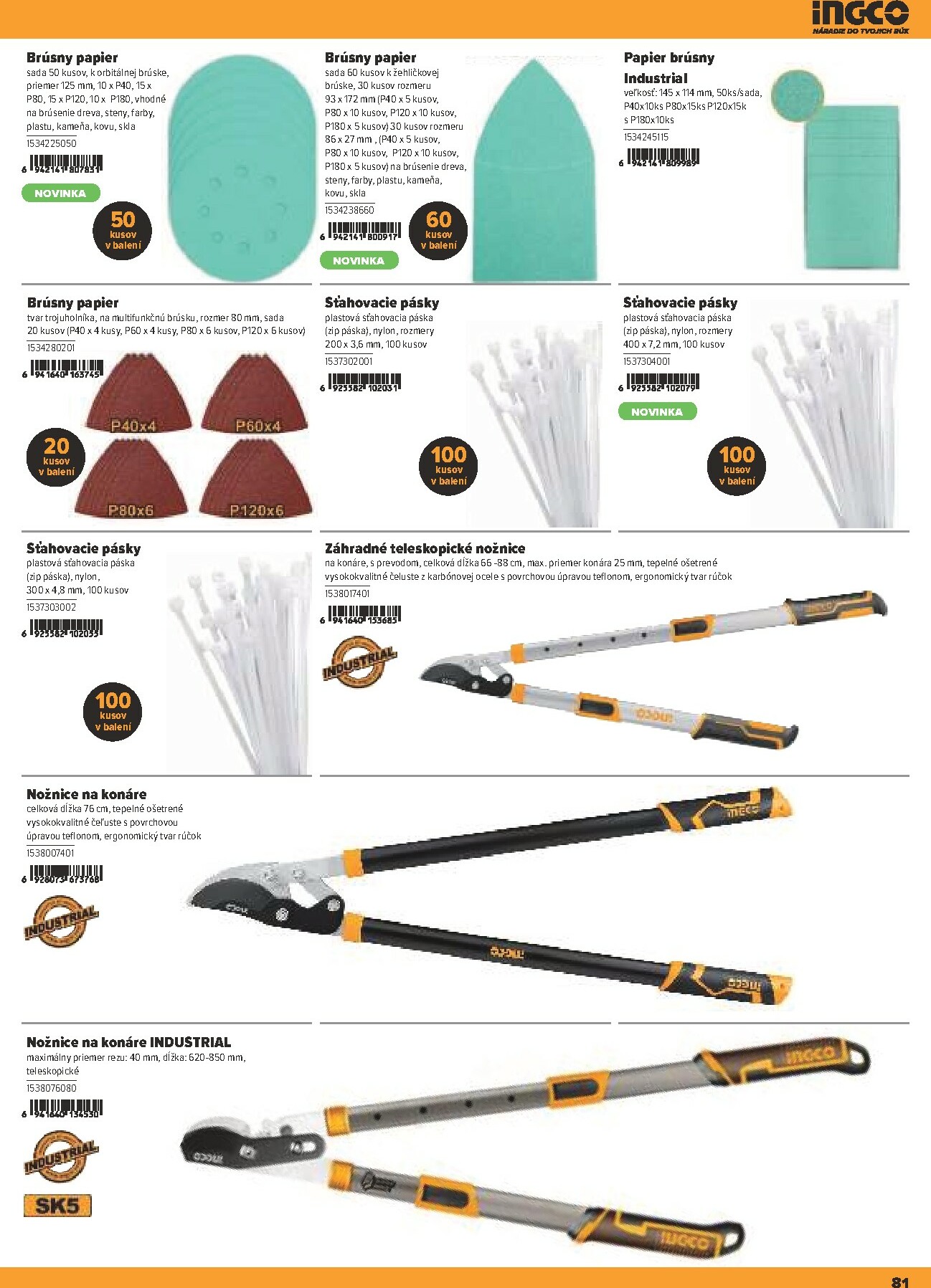 kinekus - Leták Kinekus - Katalóg Ingco platný od 11.01. do 31.12. - page: 81