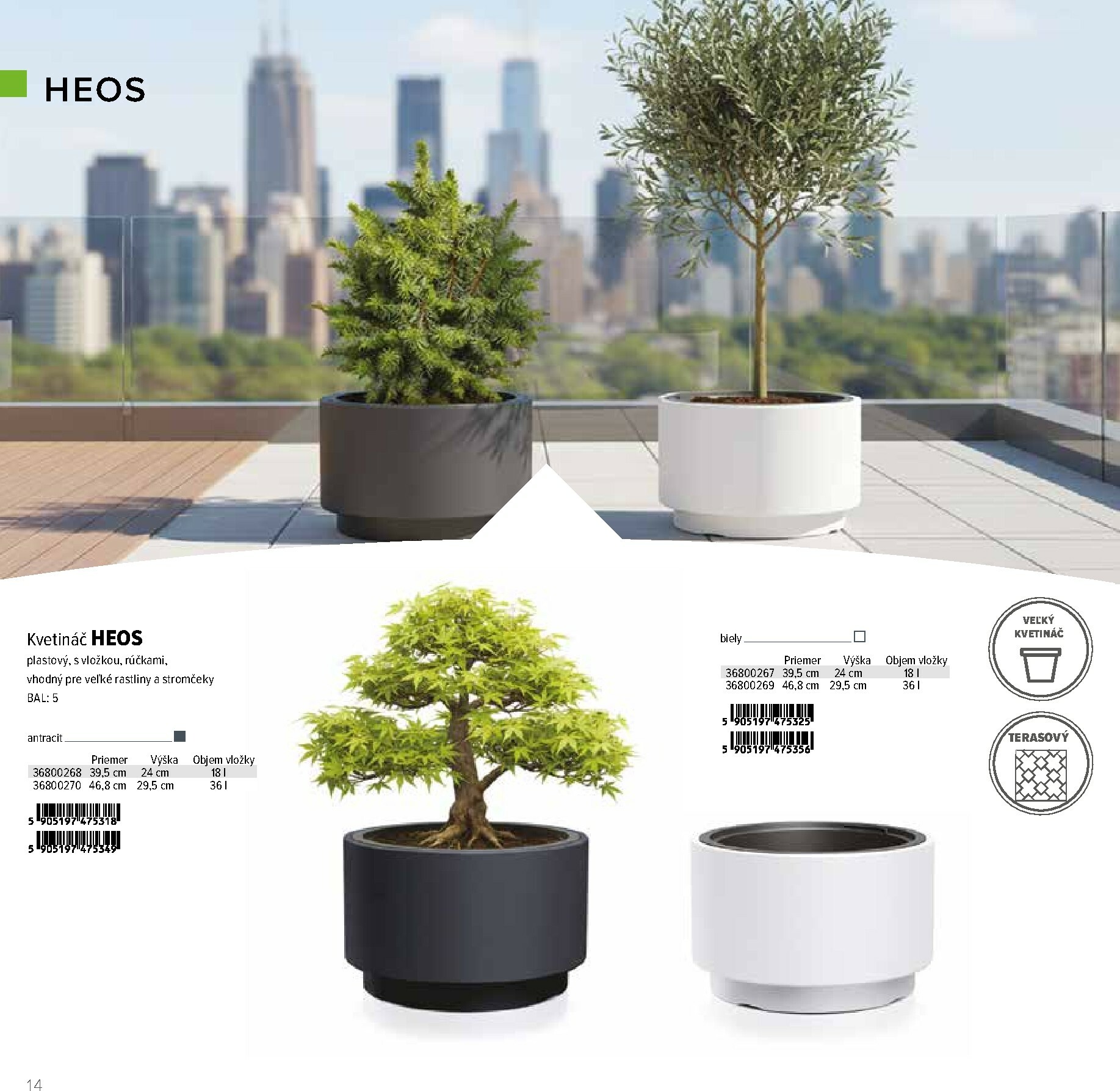 kinekus - Leták Kinekus - Katalóg Kvetináče platný od 01.02.2026 do 31.12.2026 - page: 14