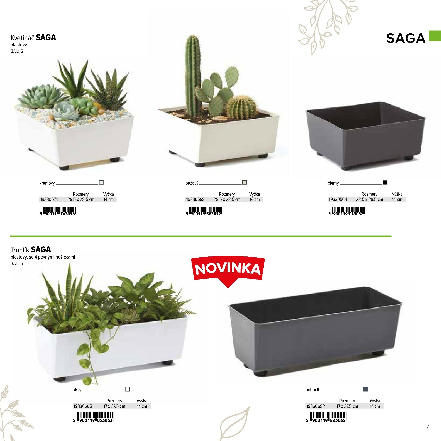 kinekus - Leták Kinekus - Katalóg Kvetináče platný od 01.02.2026 do 31.12.2026 - page: 7