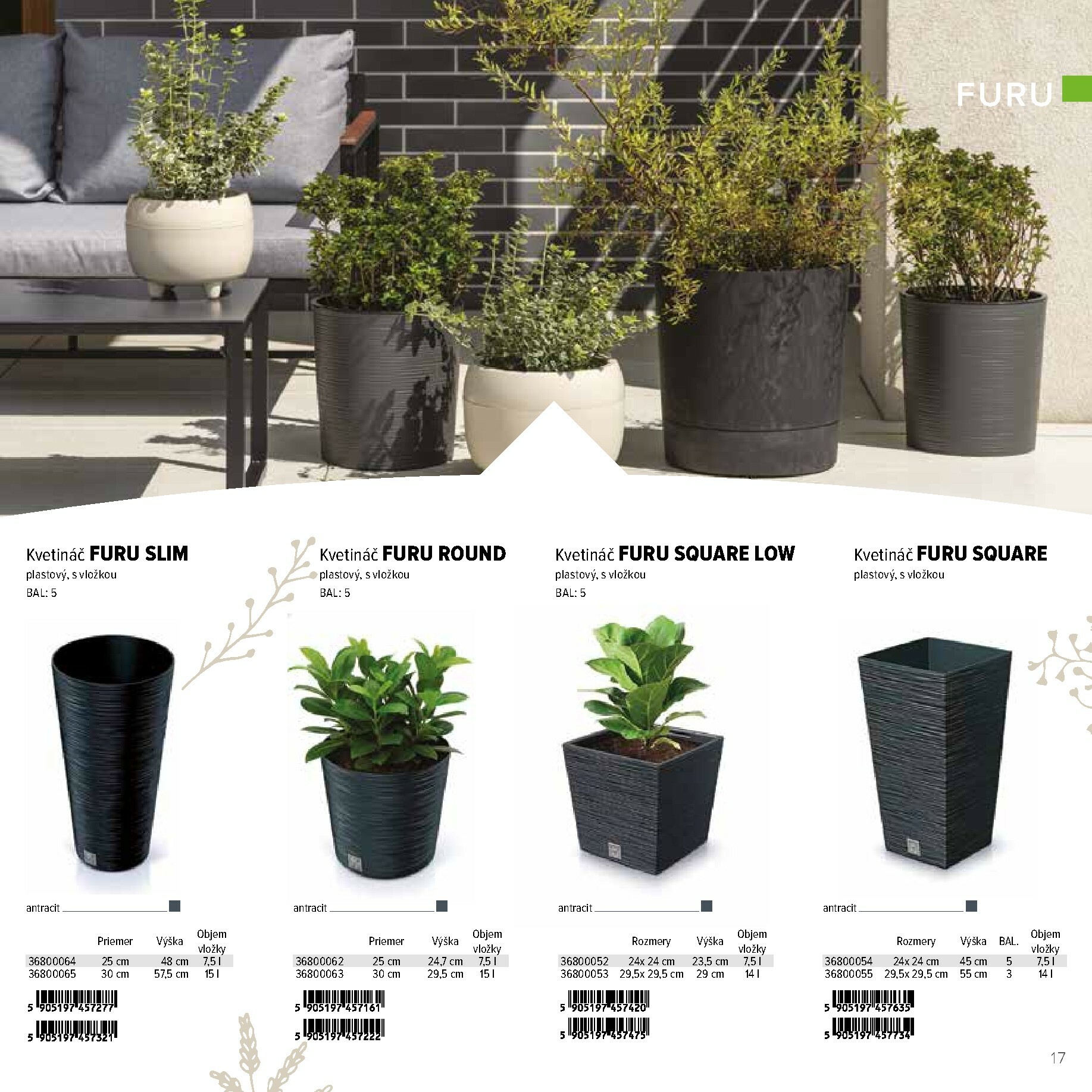 kinekus - Leták Kinekus - Katalóg Kvetináče platný od 01.02.2026 do 31.12.2026 - page: 17