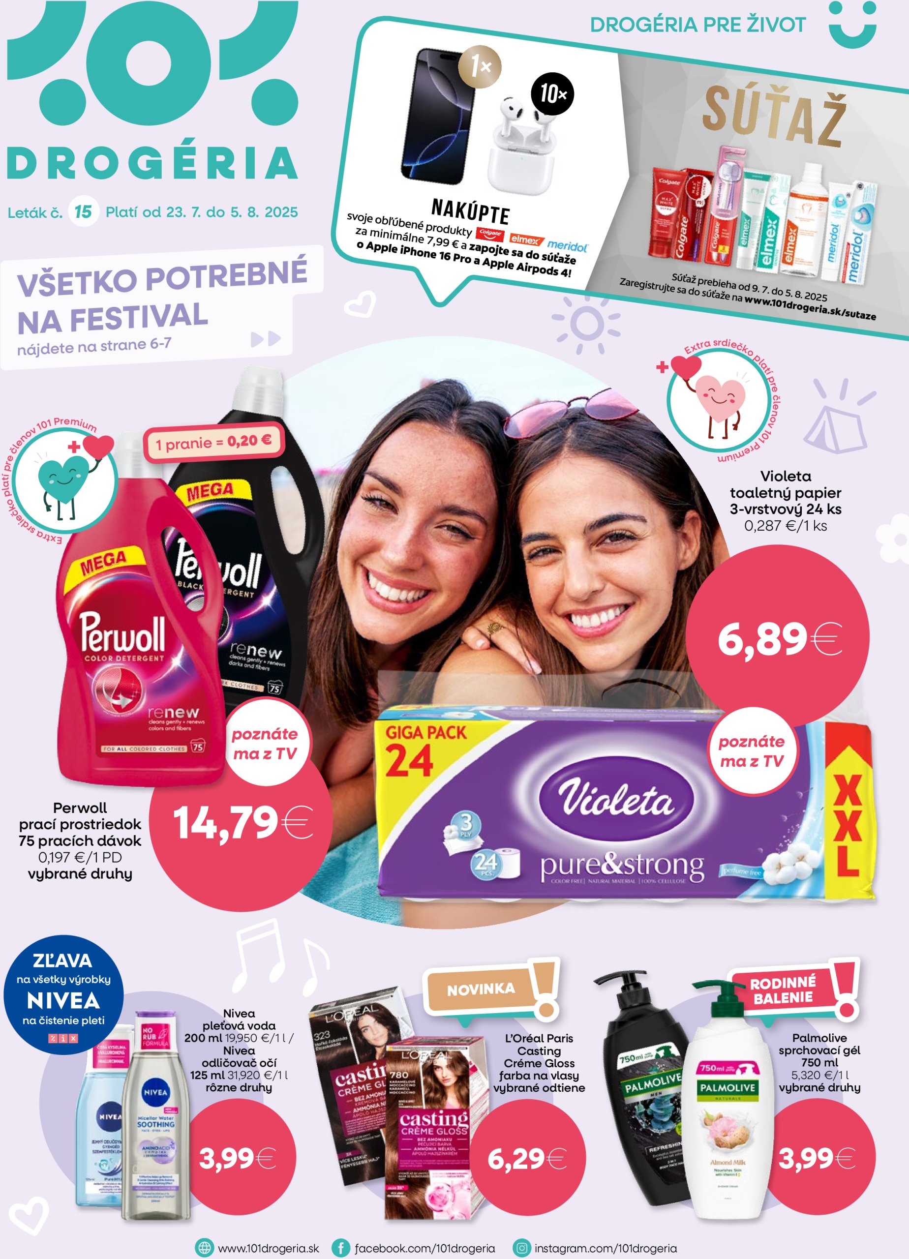 101-drogerie - Leták 101 Drogerie platný od 23.07. do 05.08.