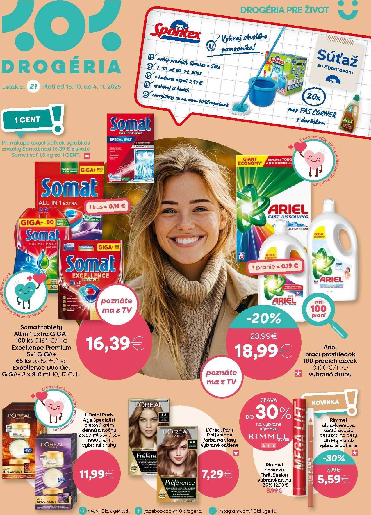 101-drogerie - Leták 101 Drogerie platný od 15.10. do 04.11.