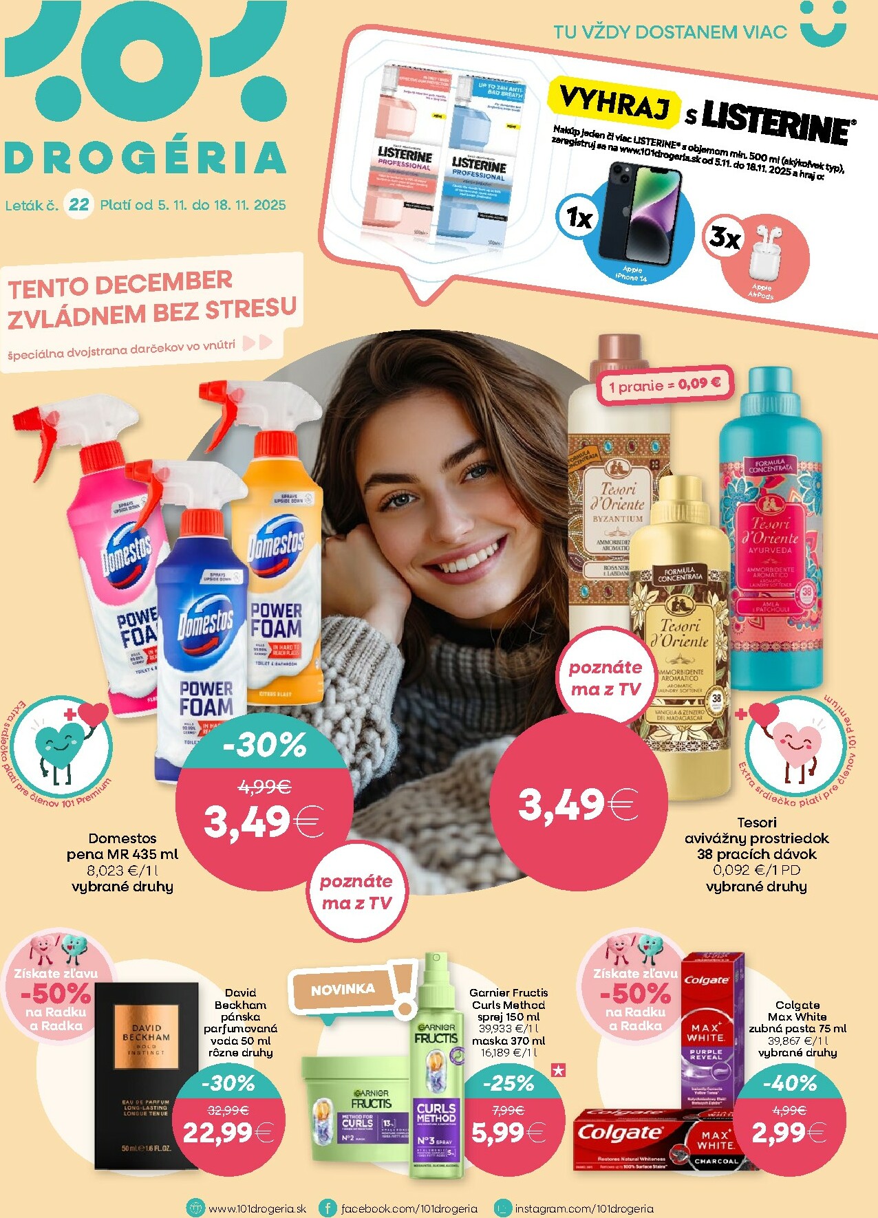 101-drogerie - Leták 101 Drogerie platný od 05.11. do 18.11.