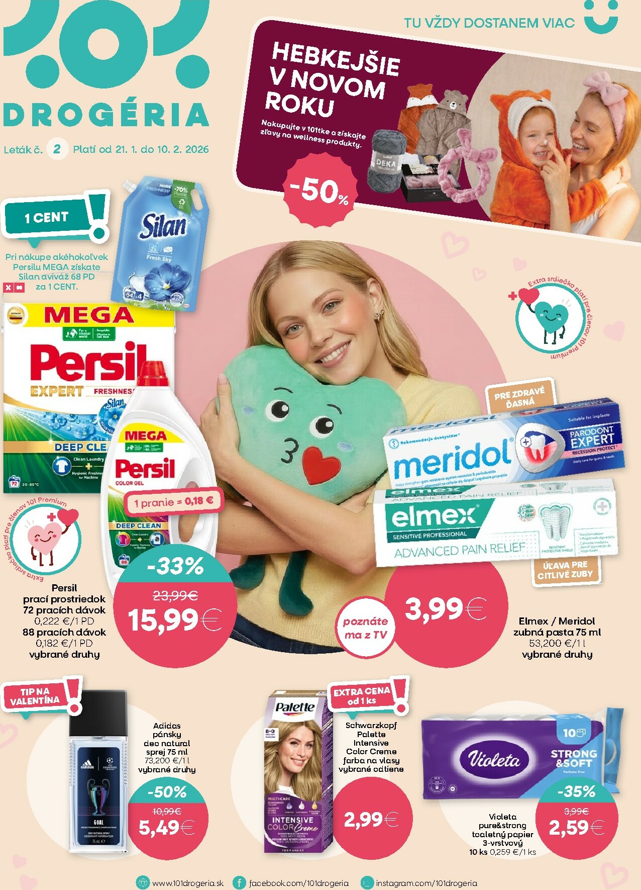 101-drogerie - Leták 101 Drogerie platný od 21.01. do 10.02. - page: 1