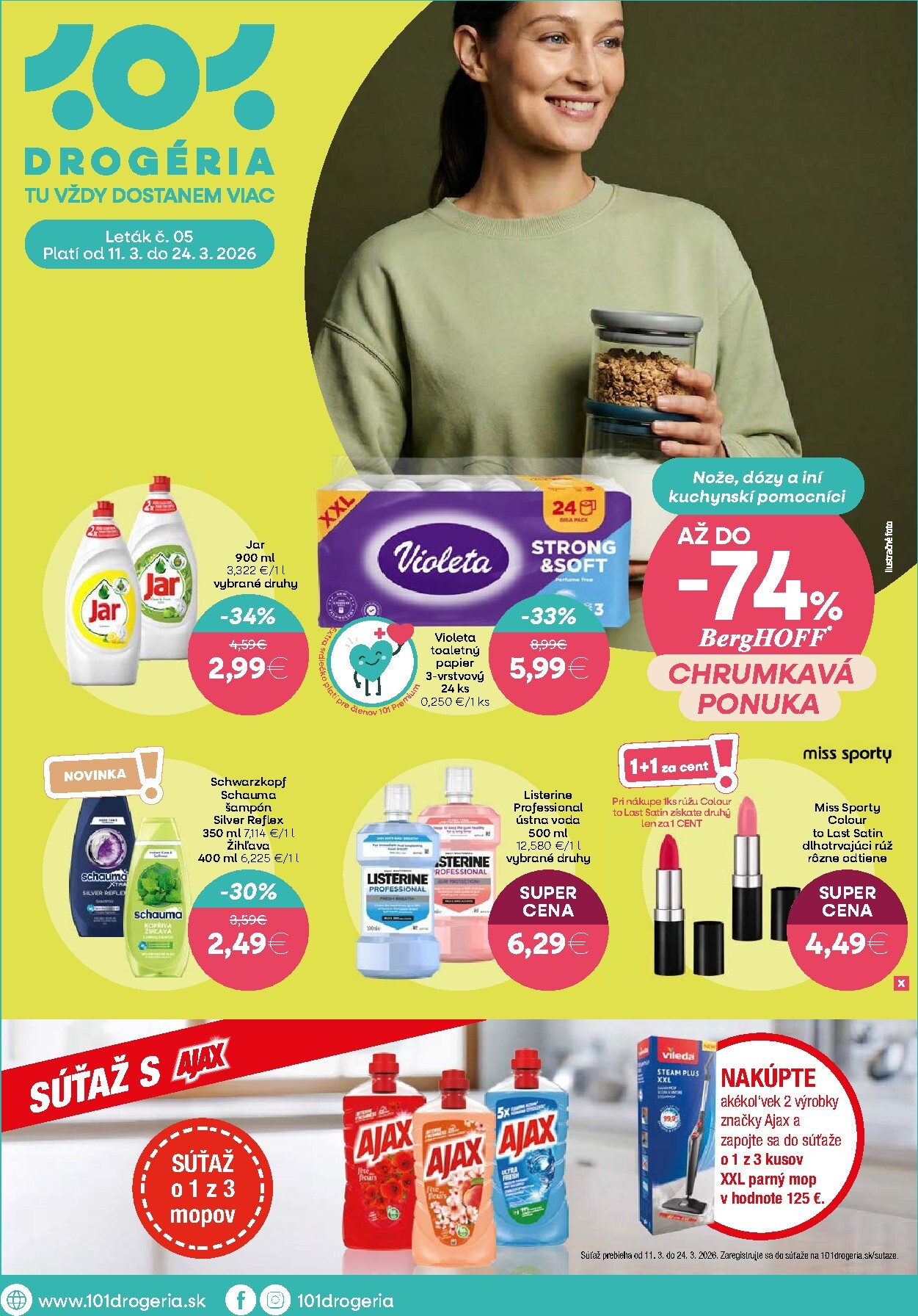 101-drogerie - Leták 101 Drogerie platný od 11.03.2026 do 24.03.2026