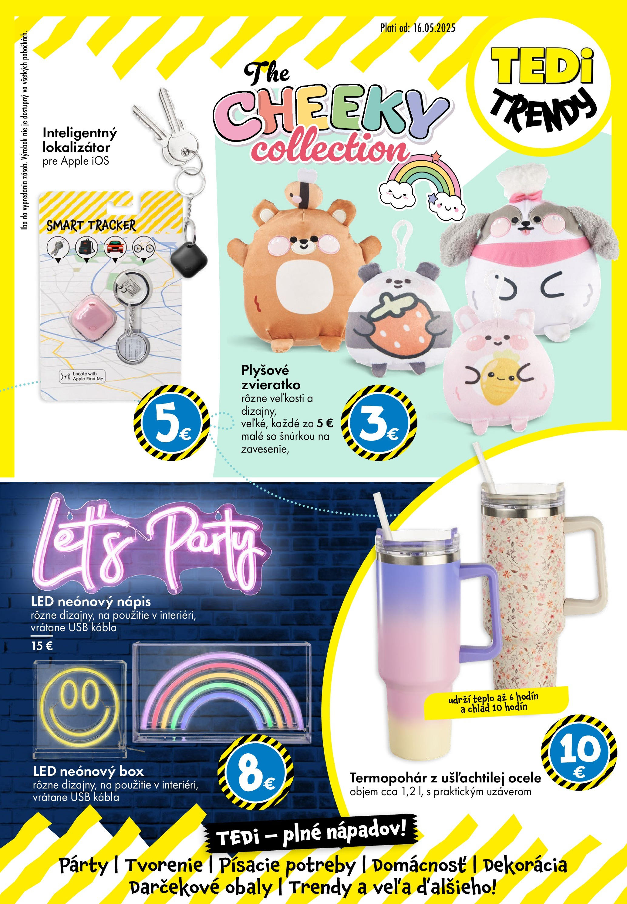 tedi - TEDi - Plné nápadov leták platný od 16.05. - 29.05.