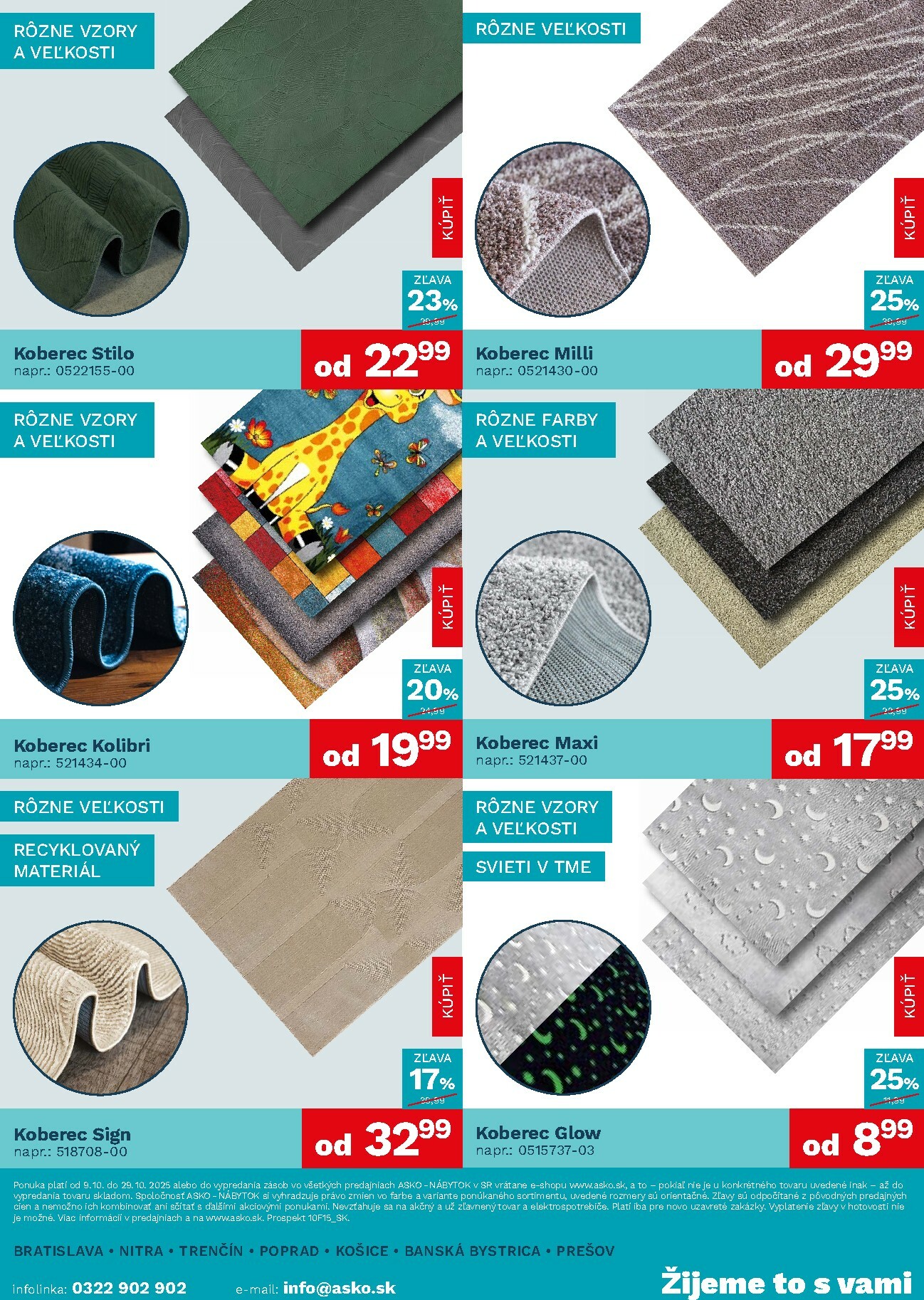 asko-nabytok - Leták ASKO NÁBYTOK - Bytové doplnky za skvelé ceny platný od 09.10. do 29.10. - page: 5