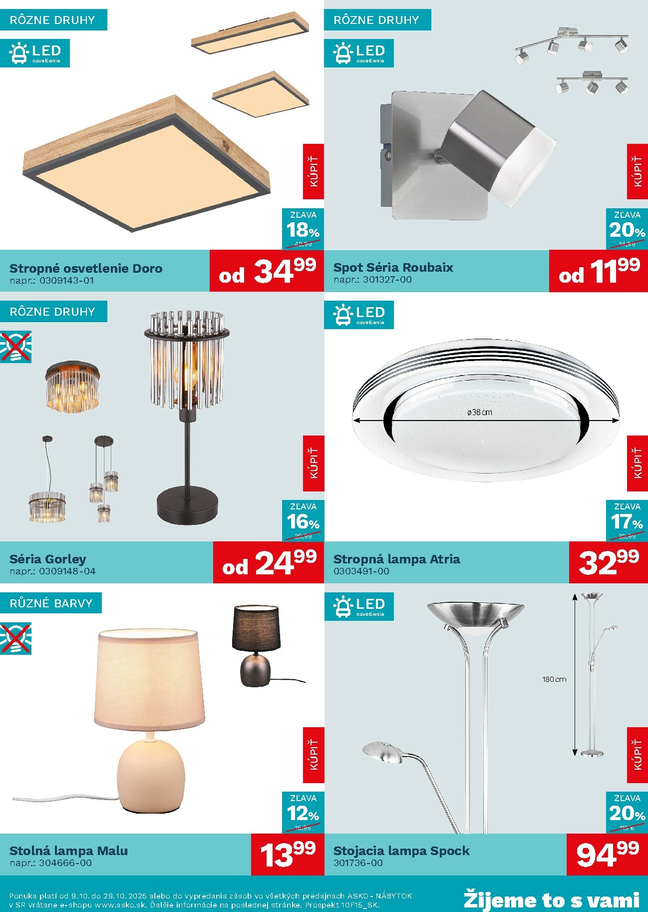 asko-nabytok - Leták ASKO NÁBYTOK - Bytové doplnky za skvelé ceny platný od 09.10. do 29.10. - page: 4